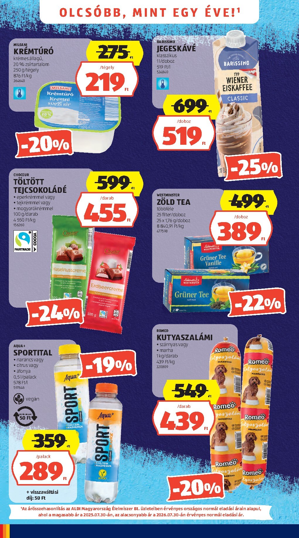 aldi - Aldi hirdetmény a következő hétre csütörtöktől 2026.07.30.-tól szerdától 2026.08.05.-ig - page: 4