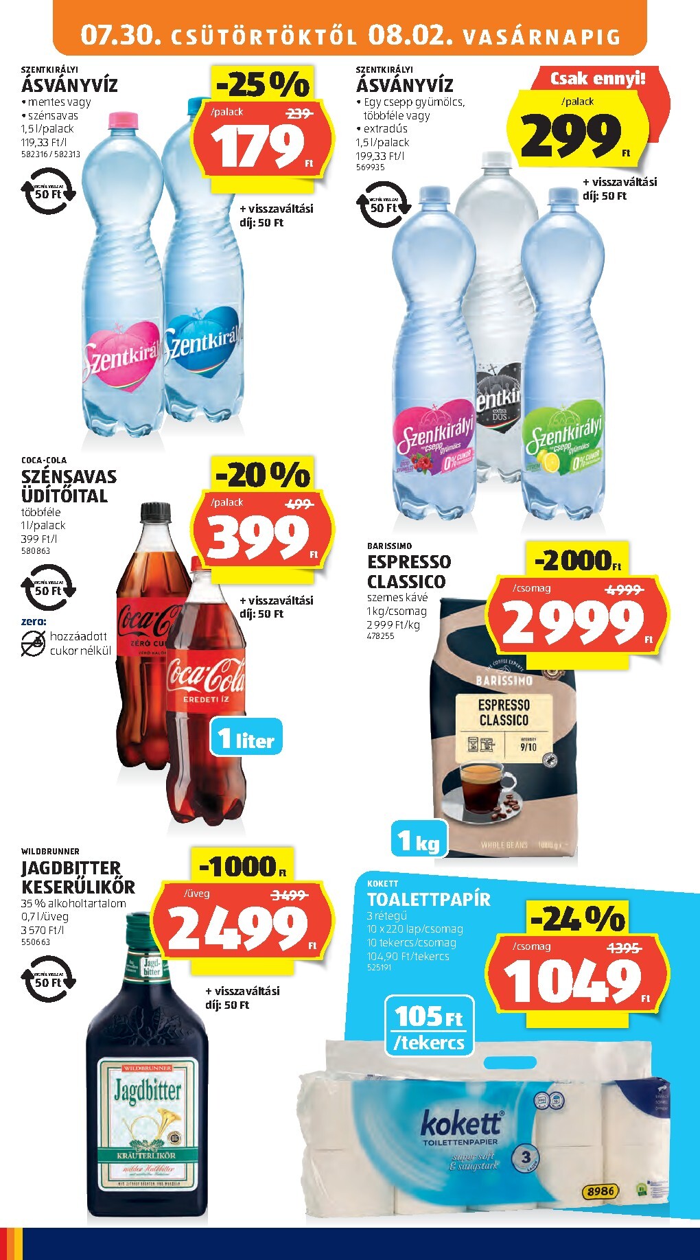 aldi - Aldi hirdetmény a következő hétre csütörtöktől 2026.07.30.-tól szerdától 2026.08.05.-ig - page: 20