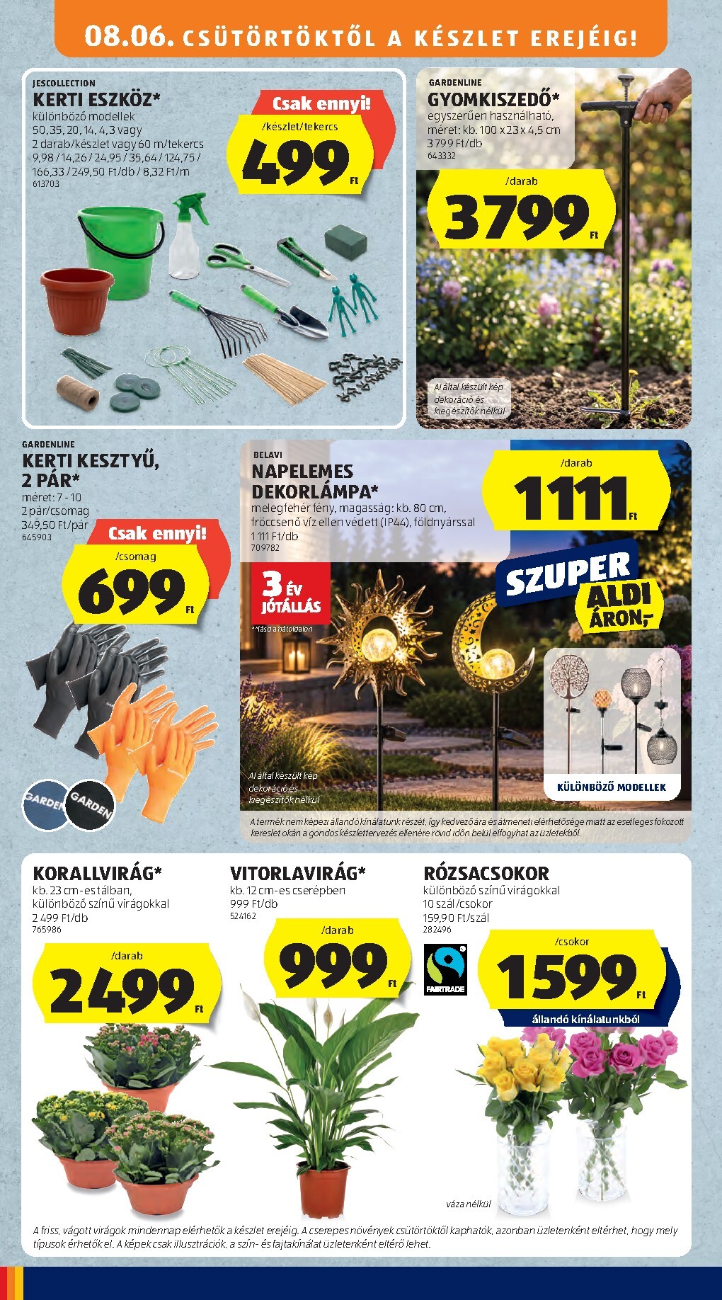 aldi - Aldi - Középső sor termékei hirdetmény a következő hétre csütörtöktől 2026.08.06.-tól szerdától 2026.08.12.-ig - page: 4