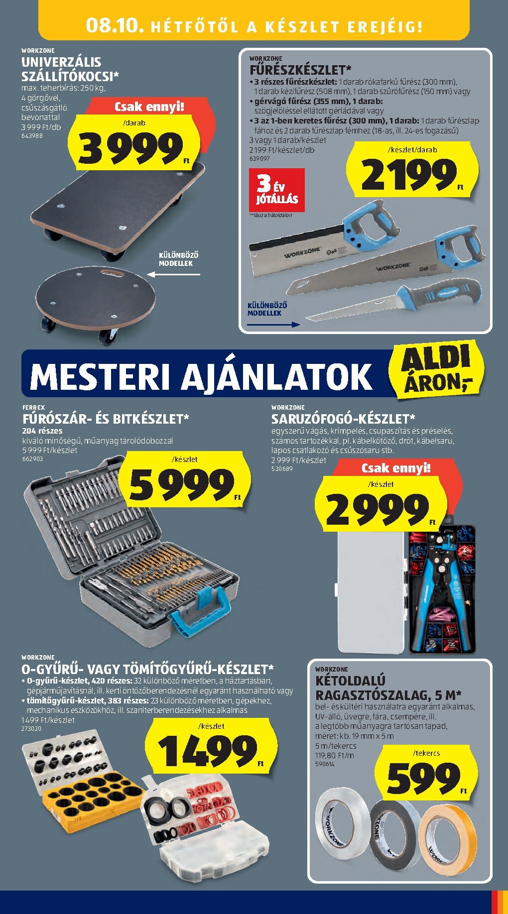 aldi - A jövőbeli Aldi akciós újság csütörtöktől 2026.08.06.-tól vasárnaptól 2026.08.09.-ig érvényes. - page: 45