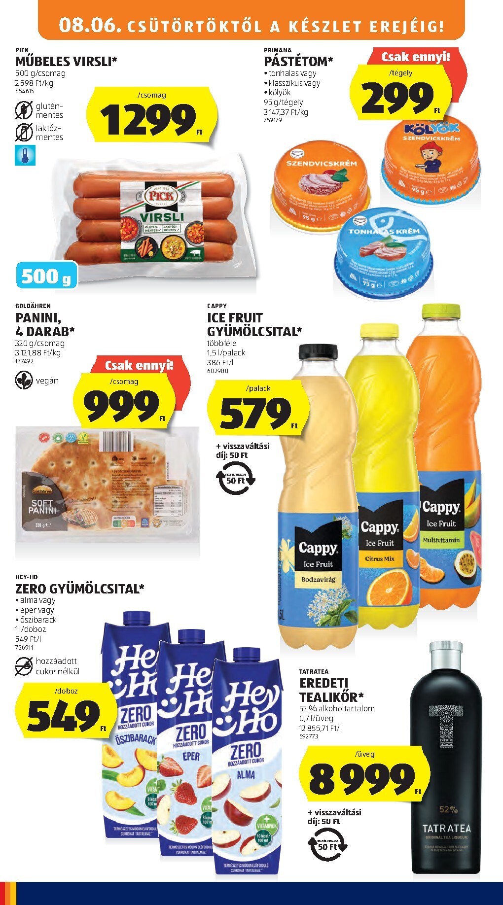 aldi - A jövőbeli Aldi akciós újság csütörtöktől 2026.08.06.-tól vasárnaptól 2026.08.09.-ig érvényes. - page: 12