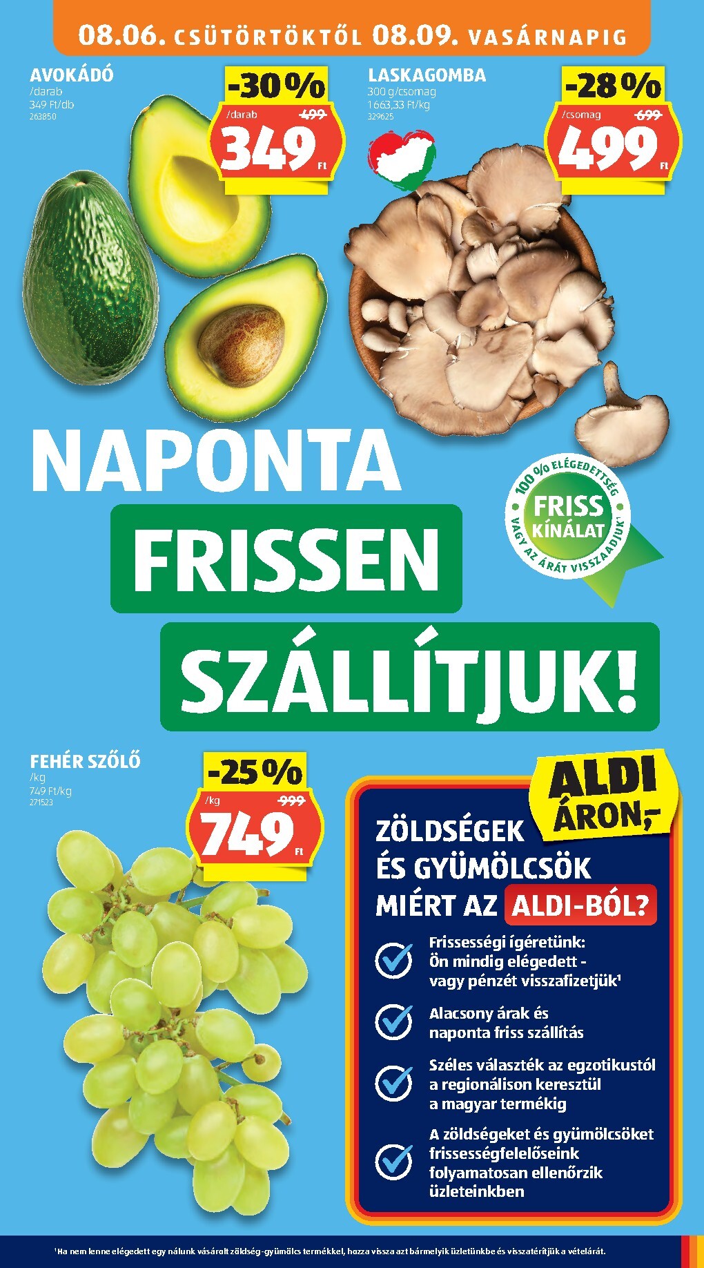 aldi - A jövőbeli Aldi akciós újság csütörtöktől 2026.08.06.-tól vasárnaptól 2026.08.09.-ig érvényes. - page: 9