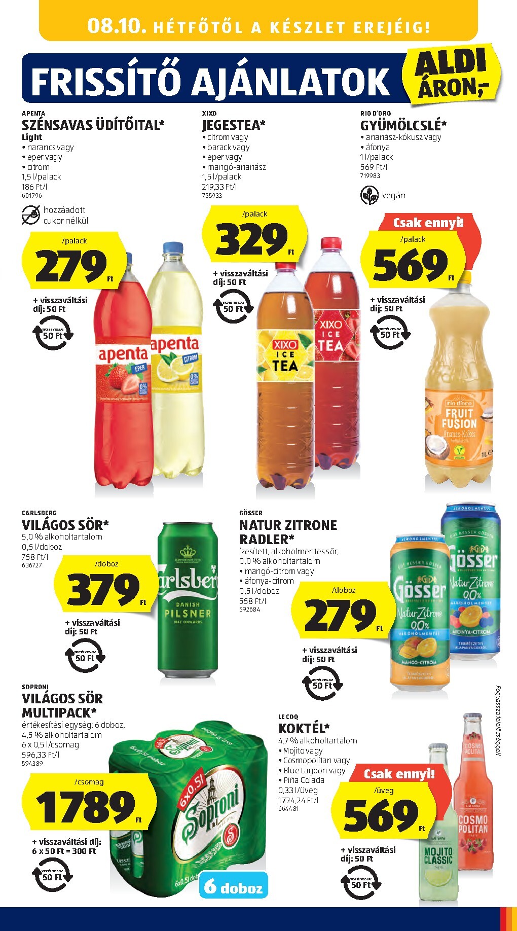 aldi - A jövőbeli Aldi akciós újság csütörtöktől 2026.08.06.-tól szerdától 2026.08.12.-ig érvényes. - page: 25
