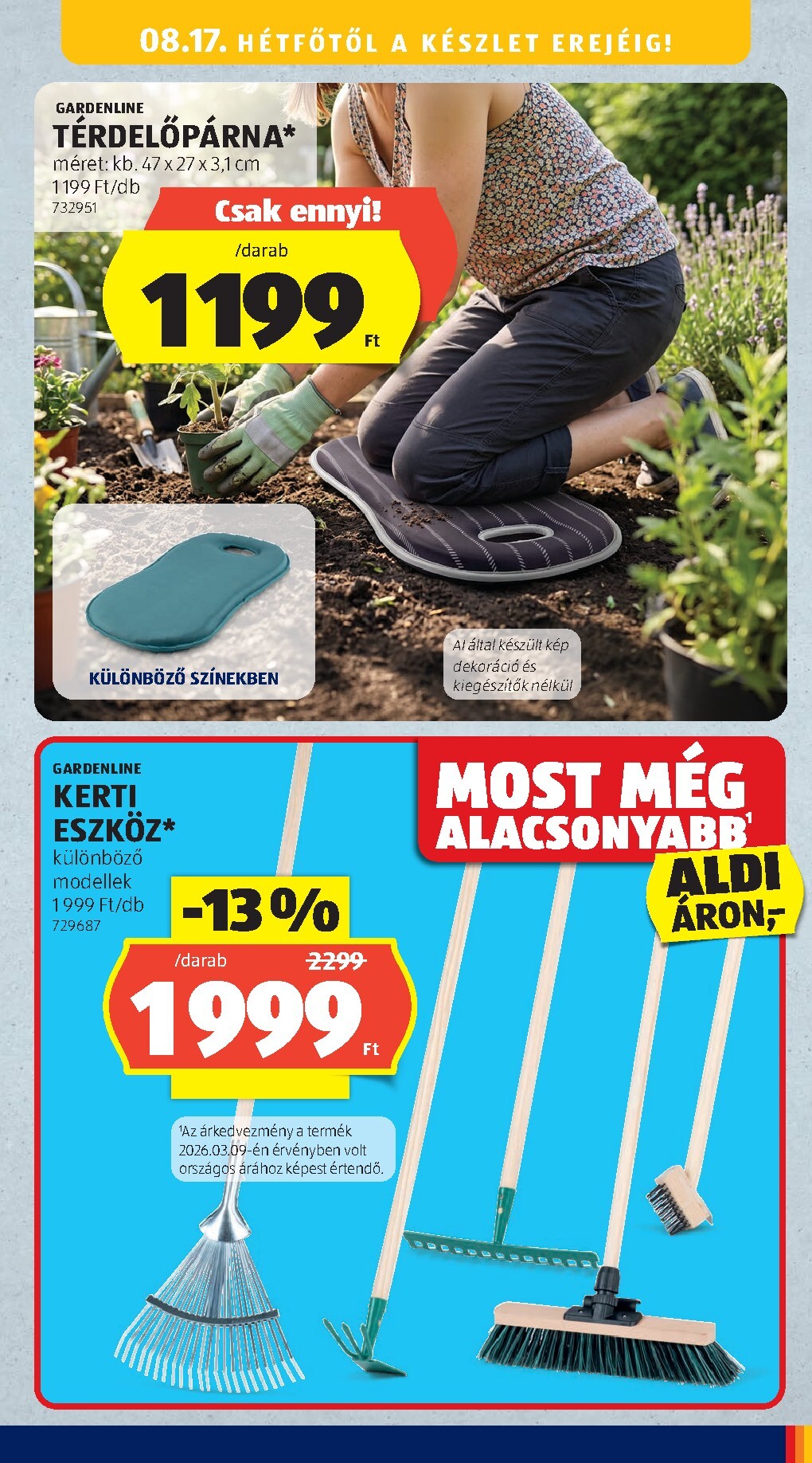 aldi - Aldi hirdetmény a következő hétre csütörtöktől 2026.08.13.-tól szerdától 2026.08.19.-ig - page: 39