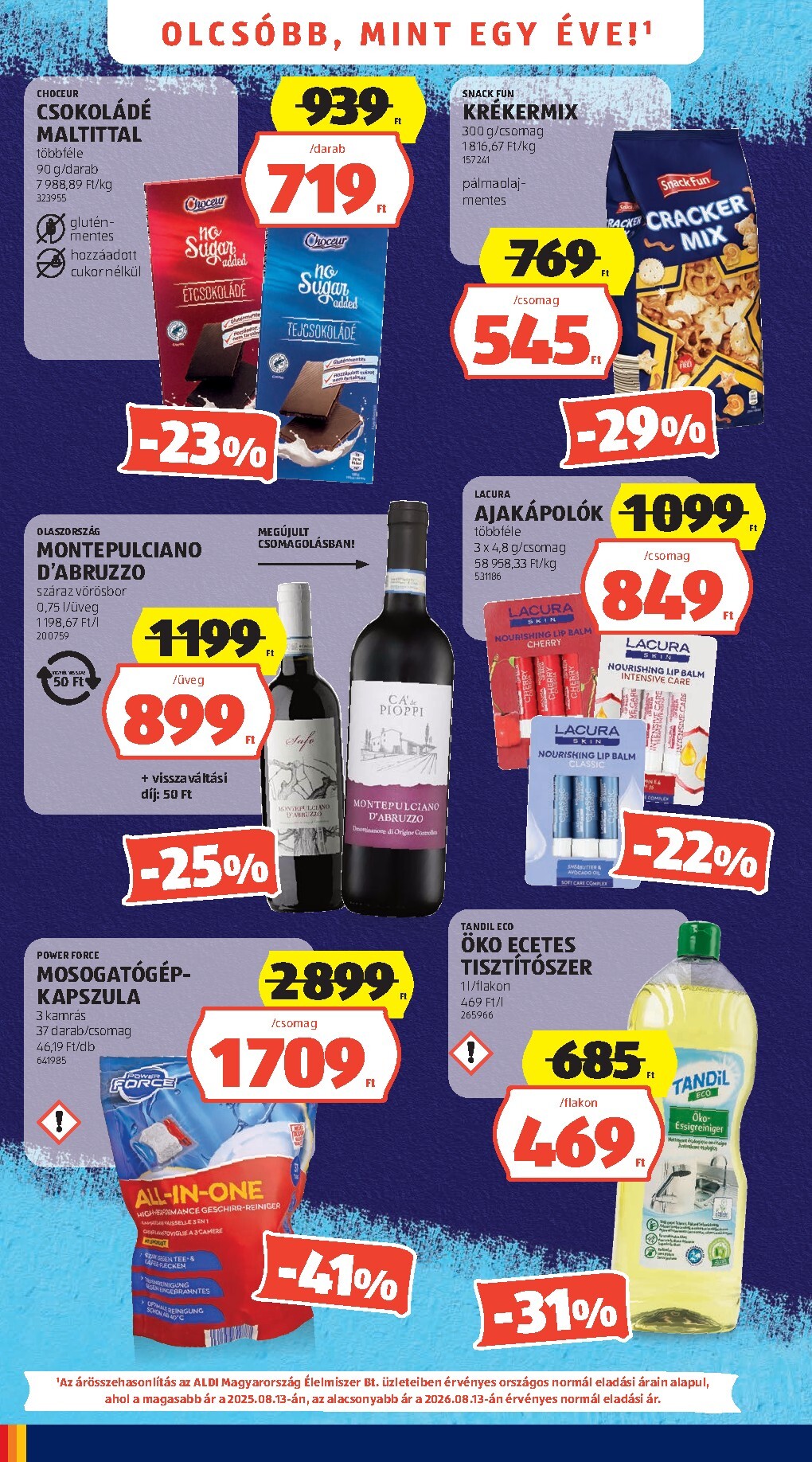 aldi - Aldi hirdetmény a következő hétre csütörtöktől 2026.08.13.-tól szerdától 2026.08.19.-ig - page: 4