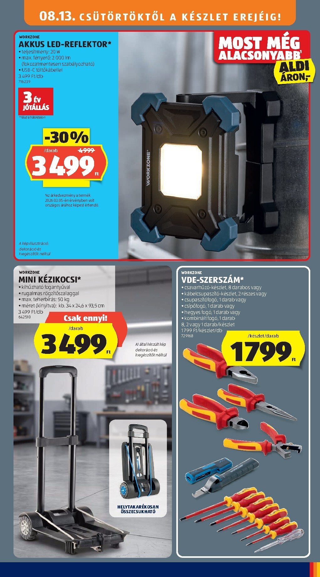 aldi - Aldi hirdetmény a következő hétre csütörtöktől 2026.08.13.-tól szerdától 2026.08.19.-ig - page: 33