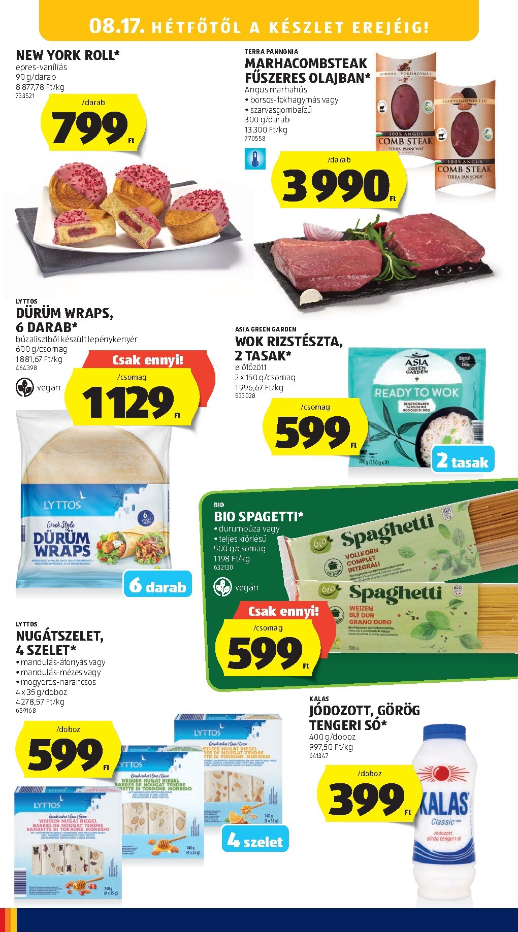 aldi - Aldi hirdetmény a következő hétre csütörtöktől 2026.08.13.-tól szerdától 2026.08.19.-ig - page: 22