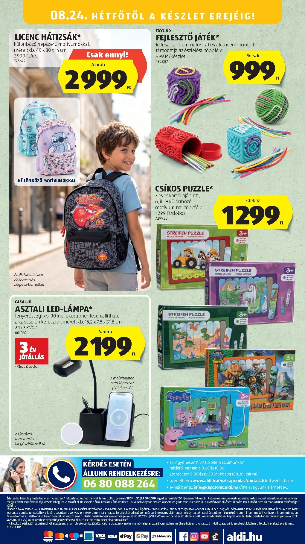 aldi - Aldi - Középső sor termékei hirdetmény a következő hétre péntektől 2026.08.21.-tól szerdától 2026.08.26.-ig - page: 16