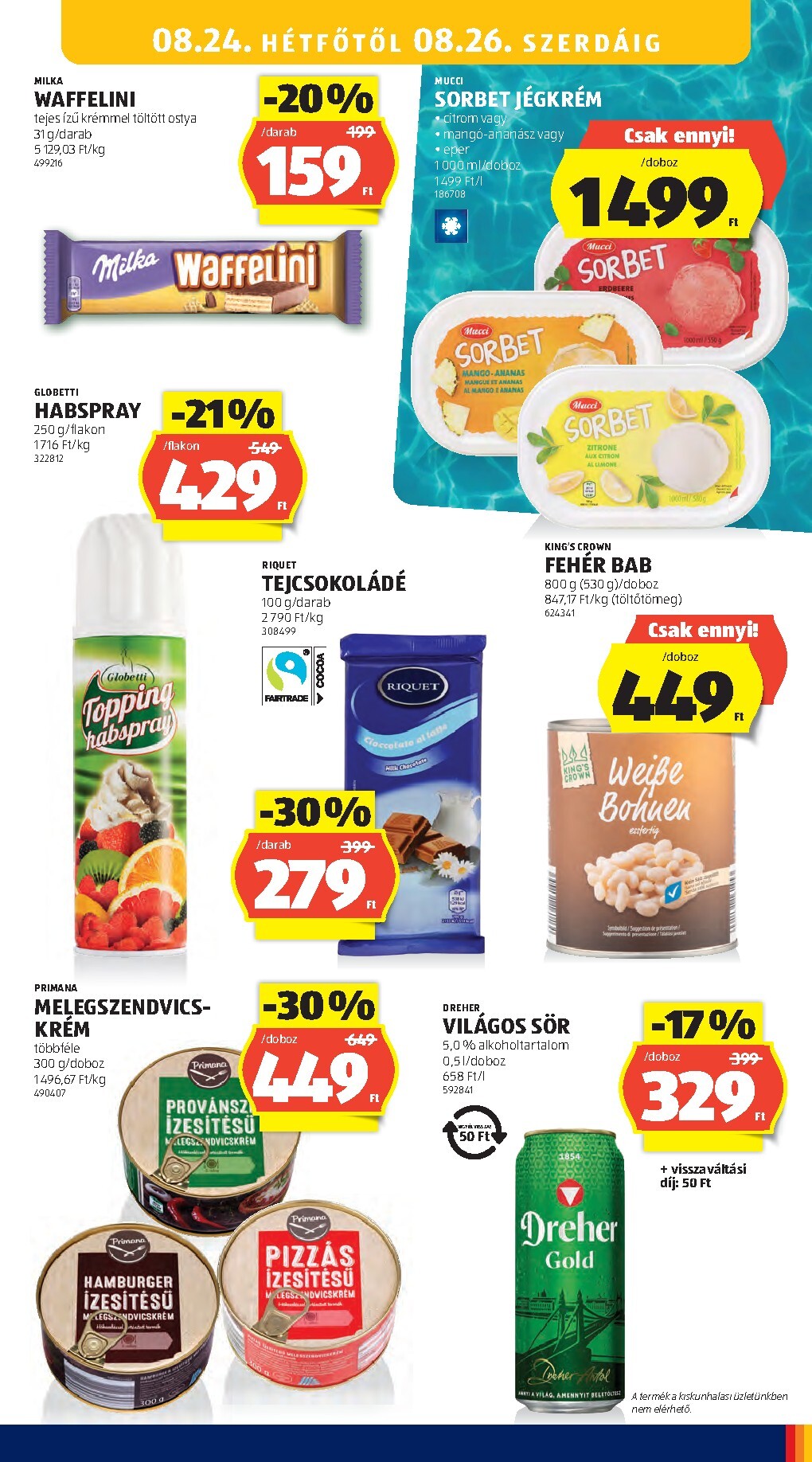 aldi - Aldi hirdetmény a következő hétre péntektől 2026.08.21.-tól szerdától 2026.08.26.-ig - page: 29