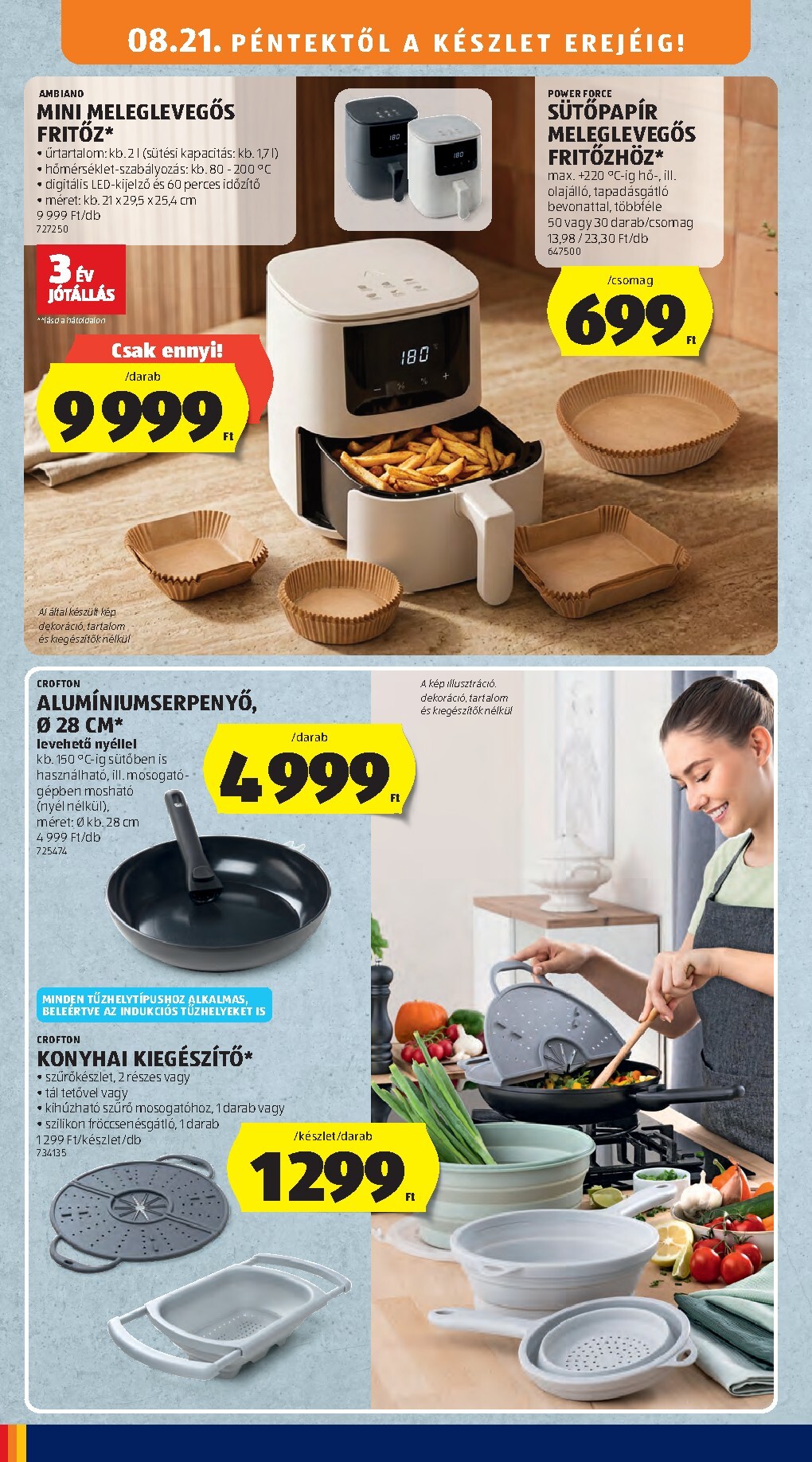 aldi - Aldi hirdetmény a következő hétre péntektől 2026.08.21.-tól szerdától 2026.08.26.-ig - page: 34