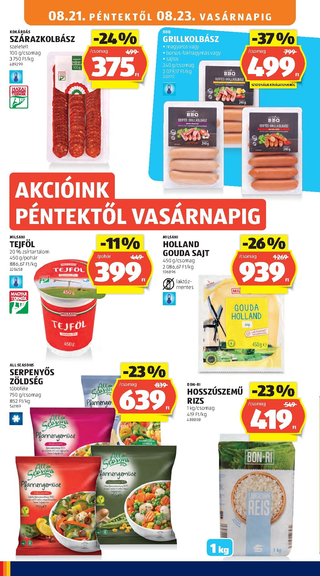 aldi - Aldi hirdetmény a következő hétre péntektől 2026.08.21.-tól szerdától 2026.08.26.-ig - page: 16