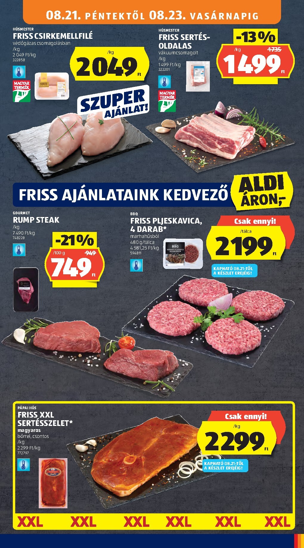 aldi - Aldi hirdetmény a következő hétre péntektől 2026.08.21.-tól szerdától 2026.08.26.-ig - page: 11