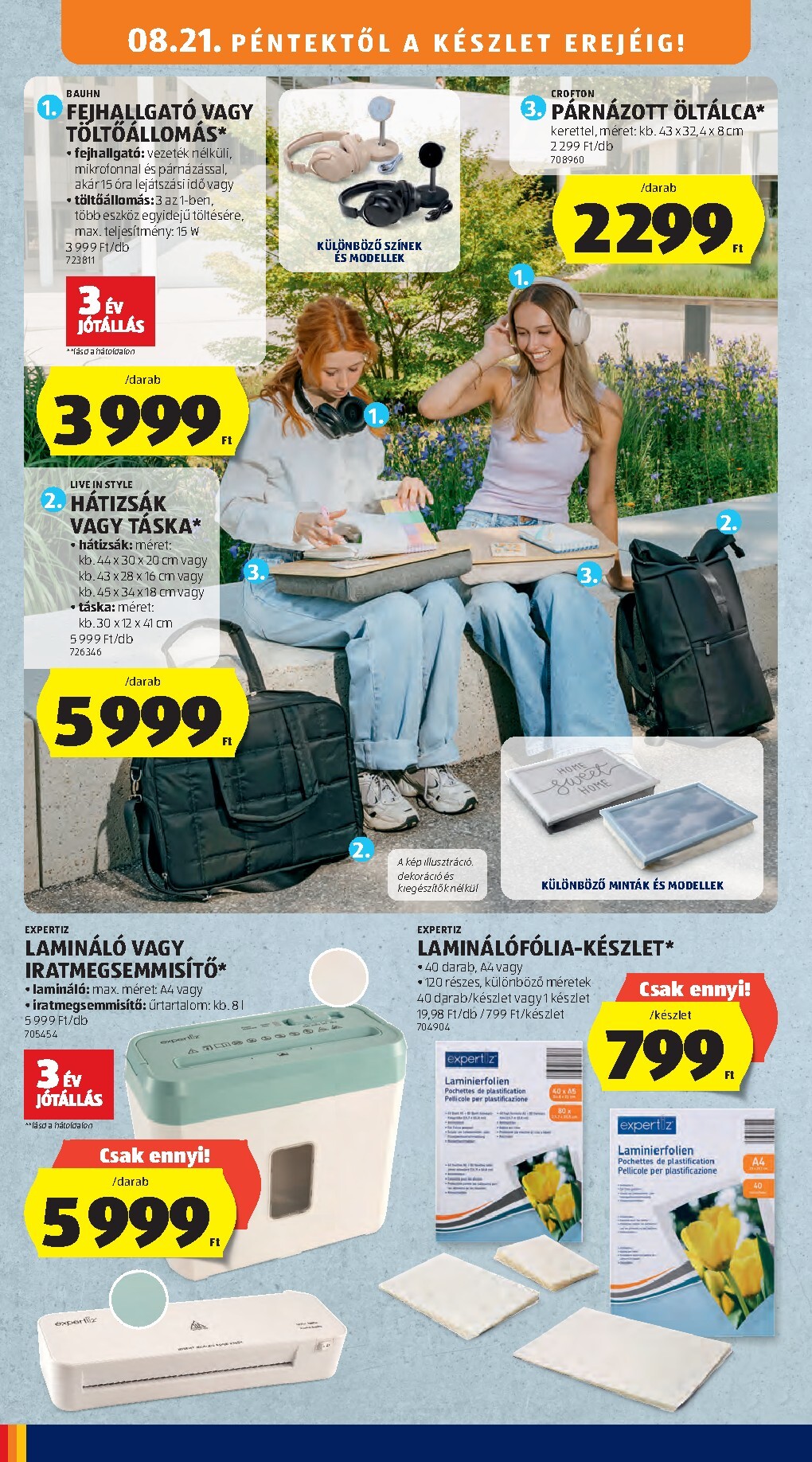 aldi - Aldi hirdetmény a következő hétre péntektől 2026.08.21.-tól szerdától 2026.08.26.-ig - page: 36