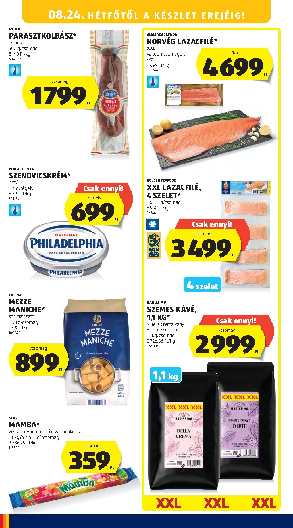 aldi - Aldi hirdetmény a következő hétre péntektől 2026.08.21.-tól szerdától 2026.08.26.-ig - page: 22