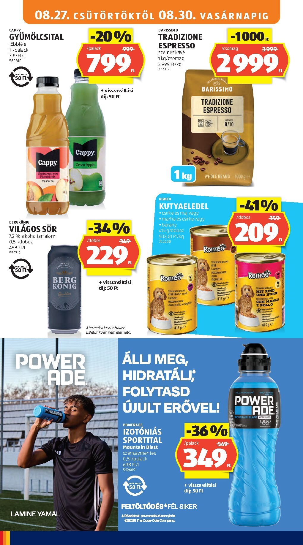 aldi - Aldi hirdetmény a következő hétre csütörtöktől 2026.08.27.-tól szerdától 2026.09.02.-ig - page: 18