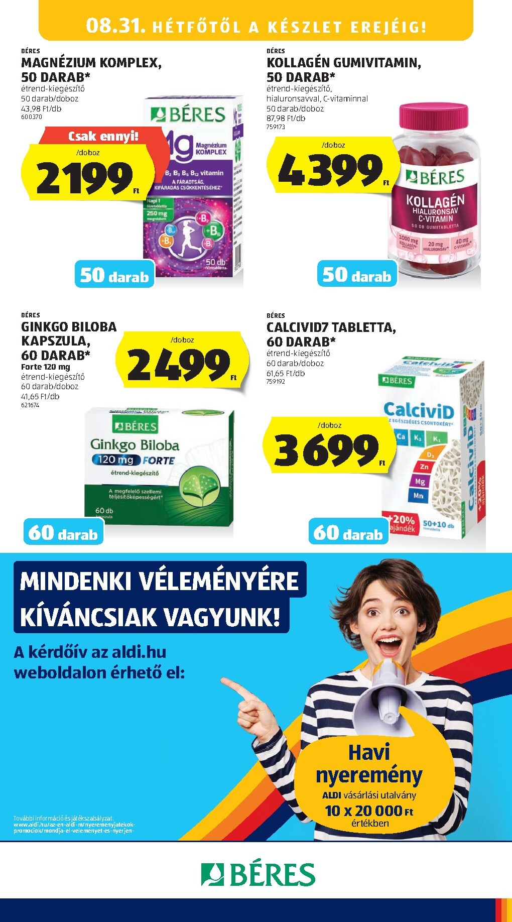 aldi - Aldi hirdetmény a következő hétre csütörtöktől 2026.08.27.-tól szerdától 2026.09.02.-ig - page: 33