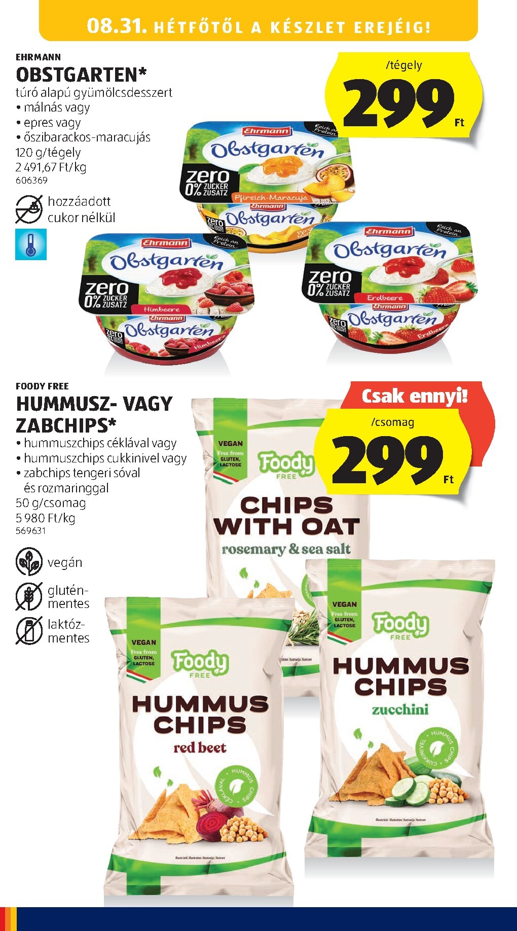 aldi - Aldi hirdetmény a következő hétre csütörtöktől 2026.08.27.-tól szerdától 2026.09.02.-ig - page: 26