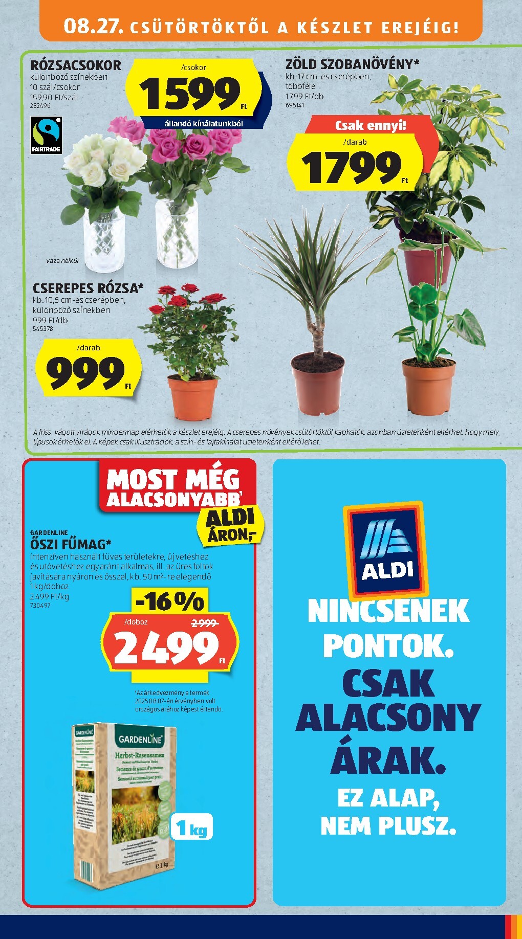 aldi - Aldi hirdetmény a következő hétre csütörtöktől 2026.08.27.-tól szerdától 2026.09.02.-ig - page: 41