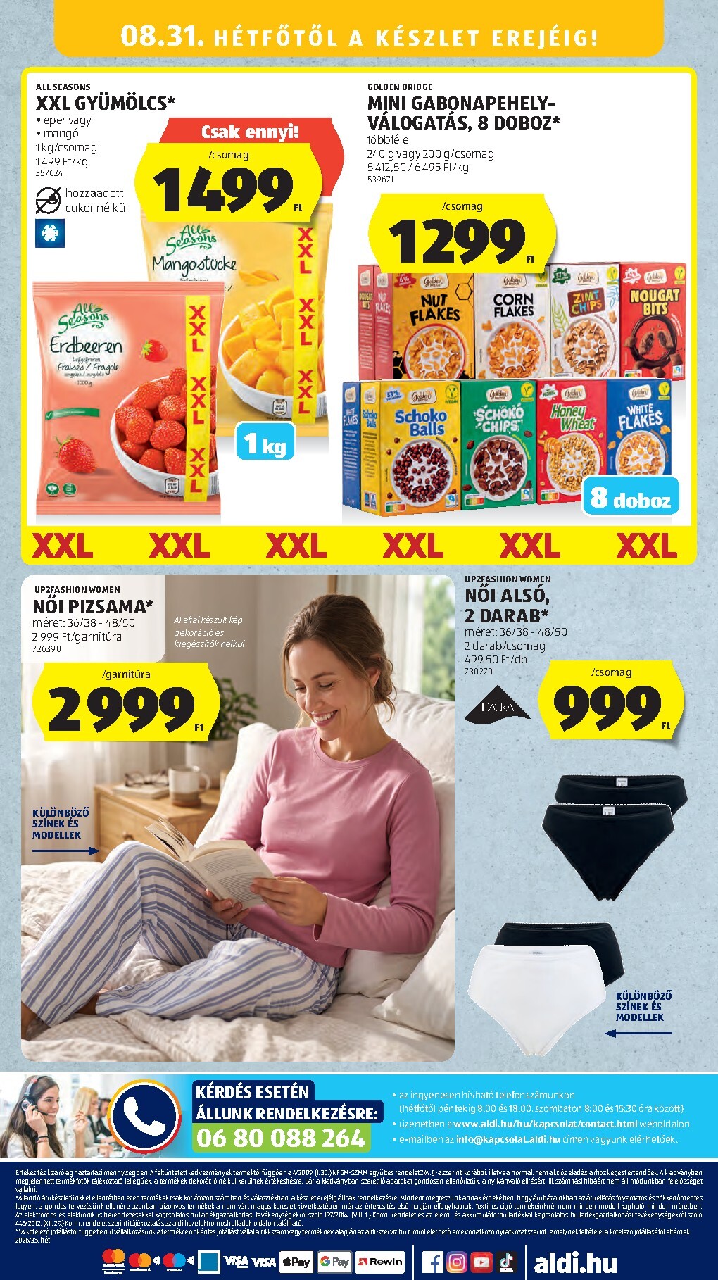 aldi - Aldi hirdetmény a következő hétre csütörtöktől 2026.08.27.-tól szerdától 2026.09.02.-ig - page: 48