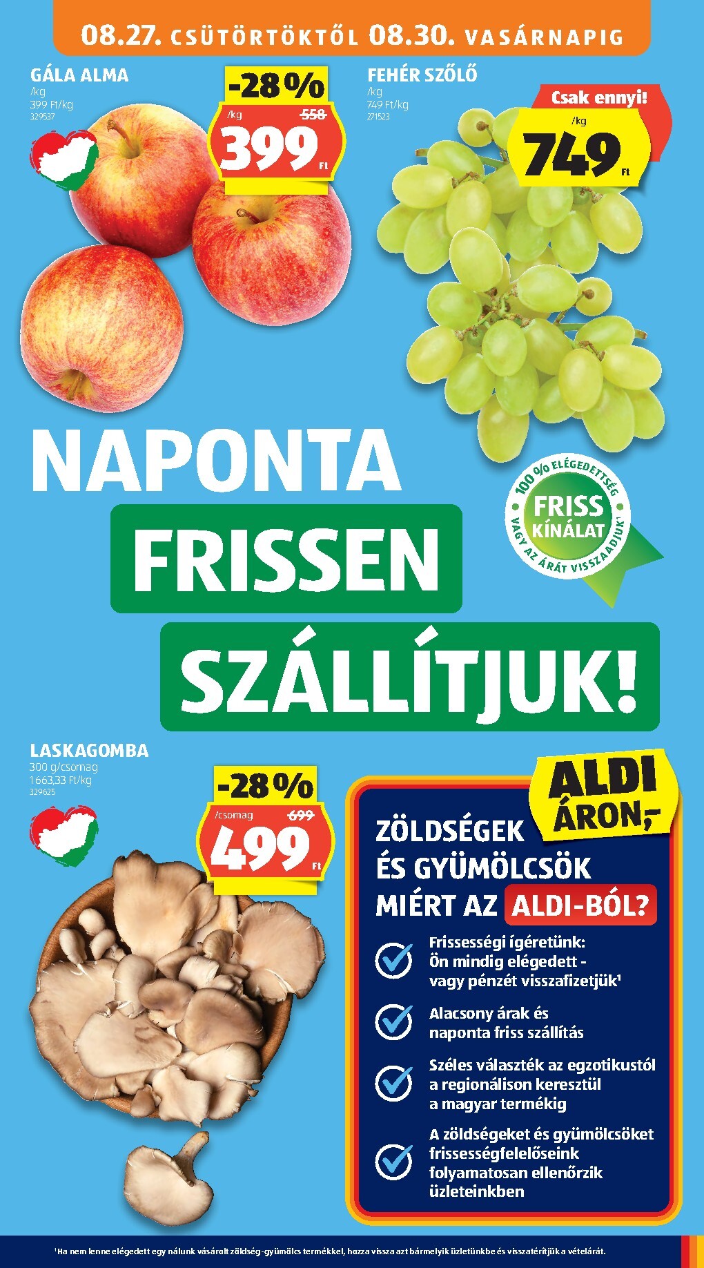 aldi - Aldi hirdetmény a következő hétre csütörtöktől 2026.08.27.-tól szerdától 2026.09.02.-ig - page: 9