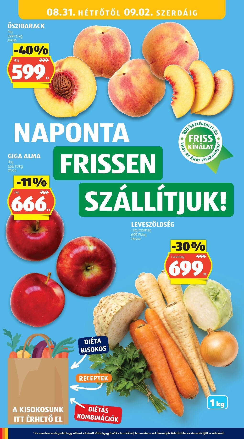 aldi - Aldi hirdetmény a következő hétre csütörtöktől 2026.08.27.-tól szerdától 2026.09.02.-ig - page: 22