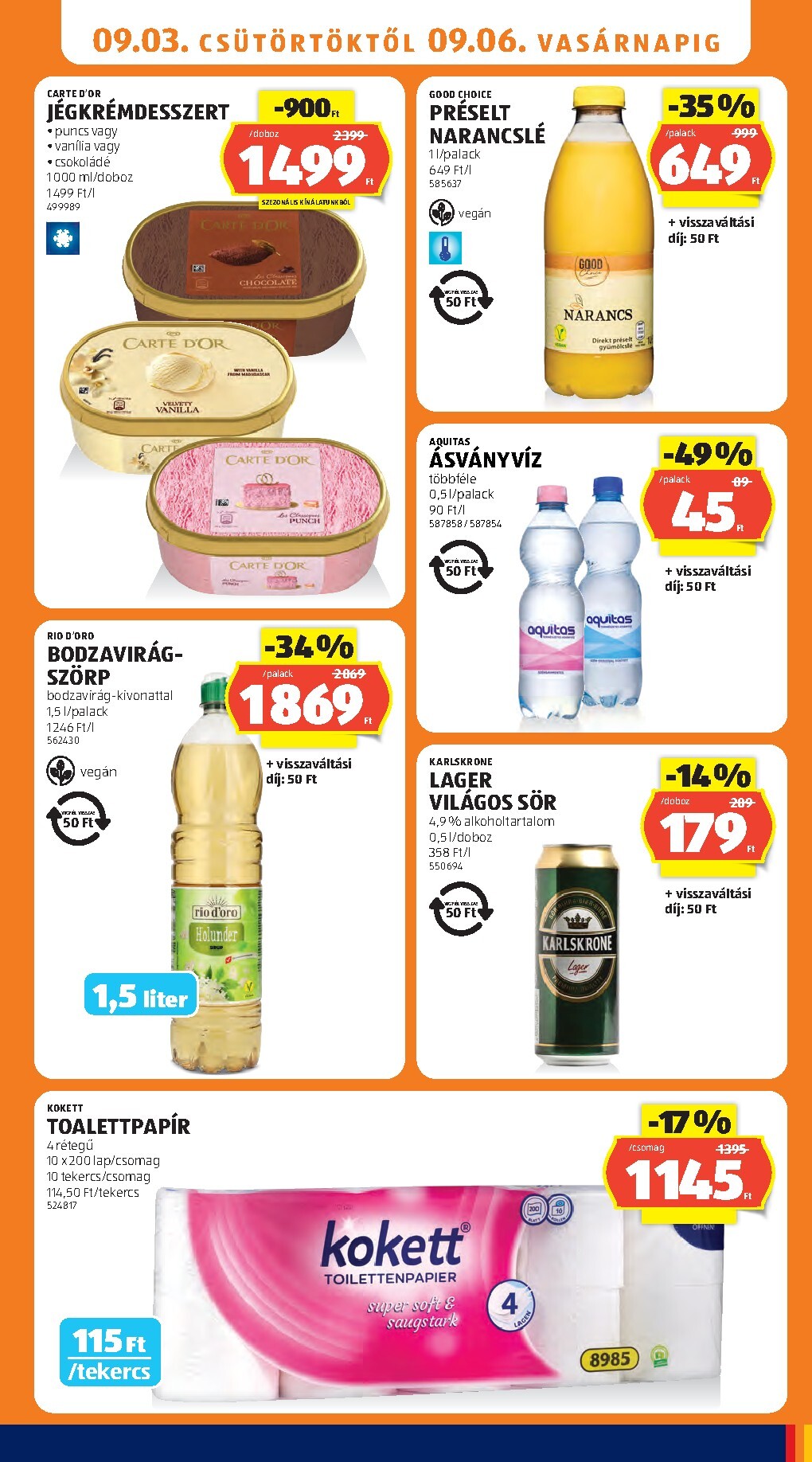 aldi - Aldi hirdetmény a következő hétre csütörtöktől 2026.09.03.-tól szerdától 2026.09.09.-ig - page: 15