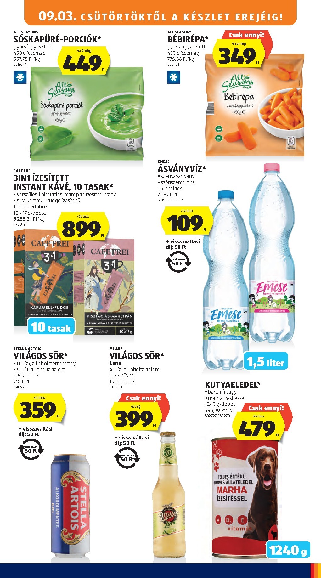 aldi - Aldi hirdetmény a következő hétre csütörtöktől 2026.09.03.-tól szerdától 2026.09.09.-ig - page: 19
