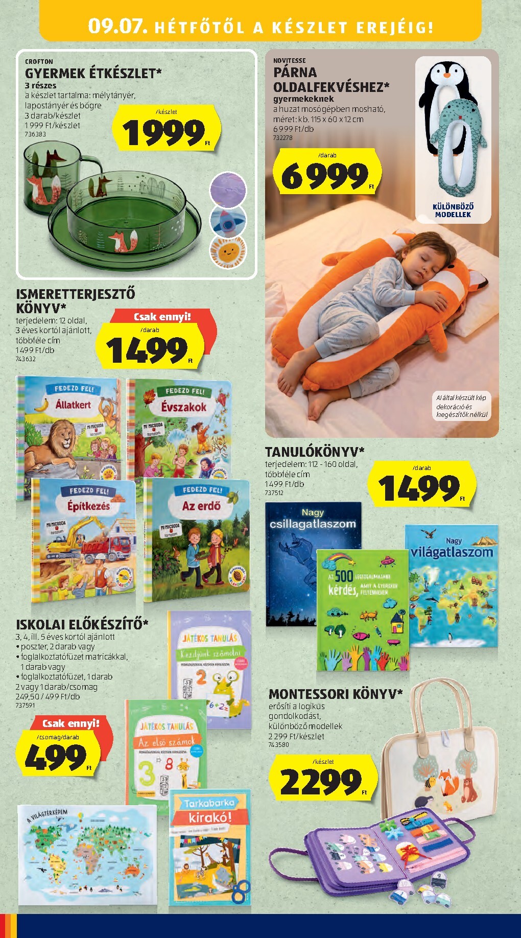 aldi - Aldi - Középső sor termékei hirdetmény a következő hétre csütörtöktől 2026.09.03.-tól szerdától 2026.09.09.-ig - page: 10