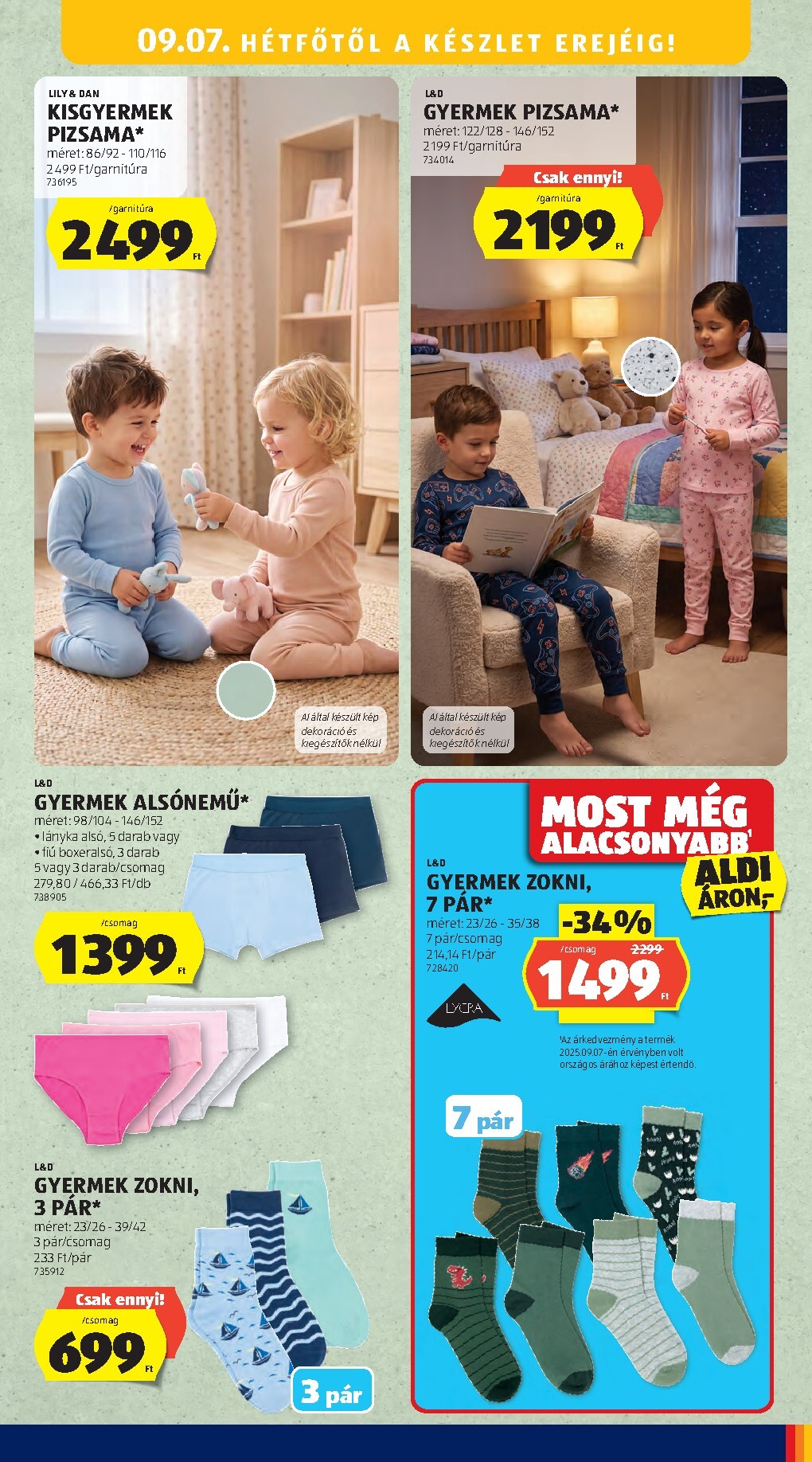 aldi - Aldi - Középső sor termékei hirdetmény a következő hétre csütörtöktől 2026.09.03.-tól szerdától 2026.09.09.-ig - page: 9