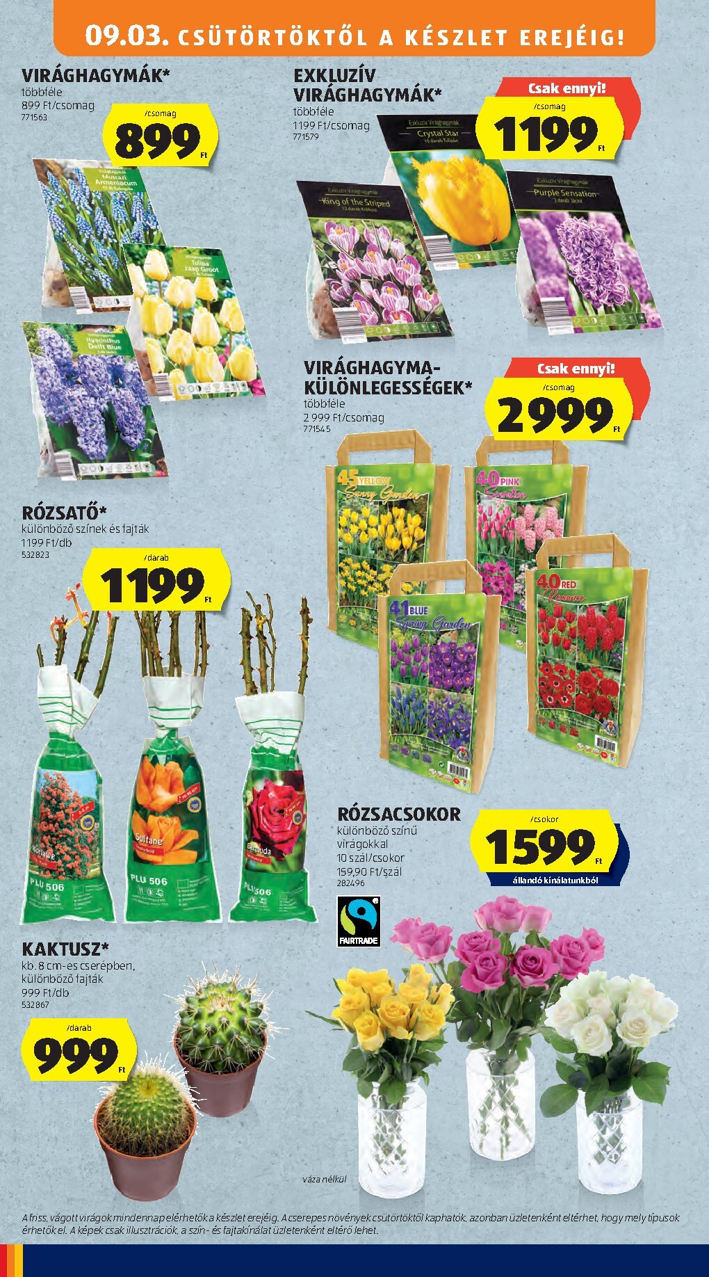 aldi - Aldi - Középső sor termékei hirdetmény a következő hétre csütörtöktől 2026.09.03.-tól szerdától 2026.09.09.-ig - page: 6