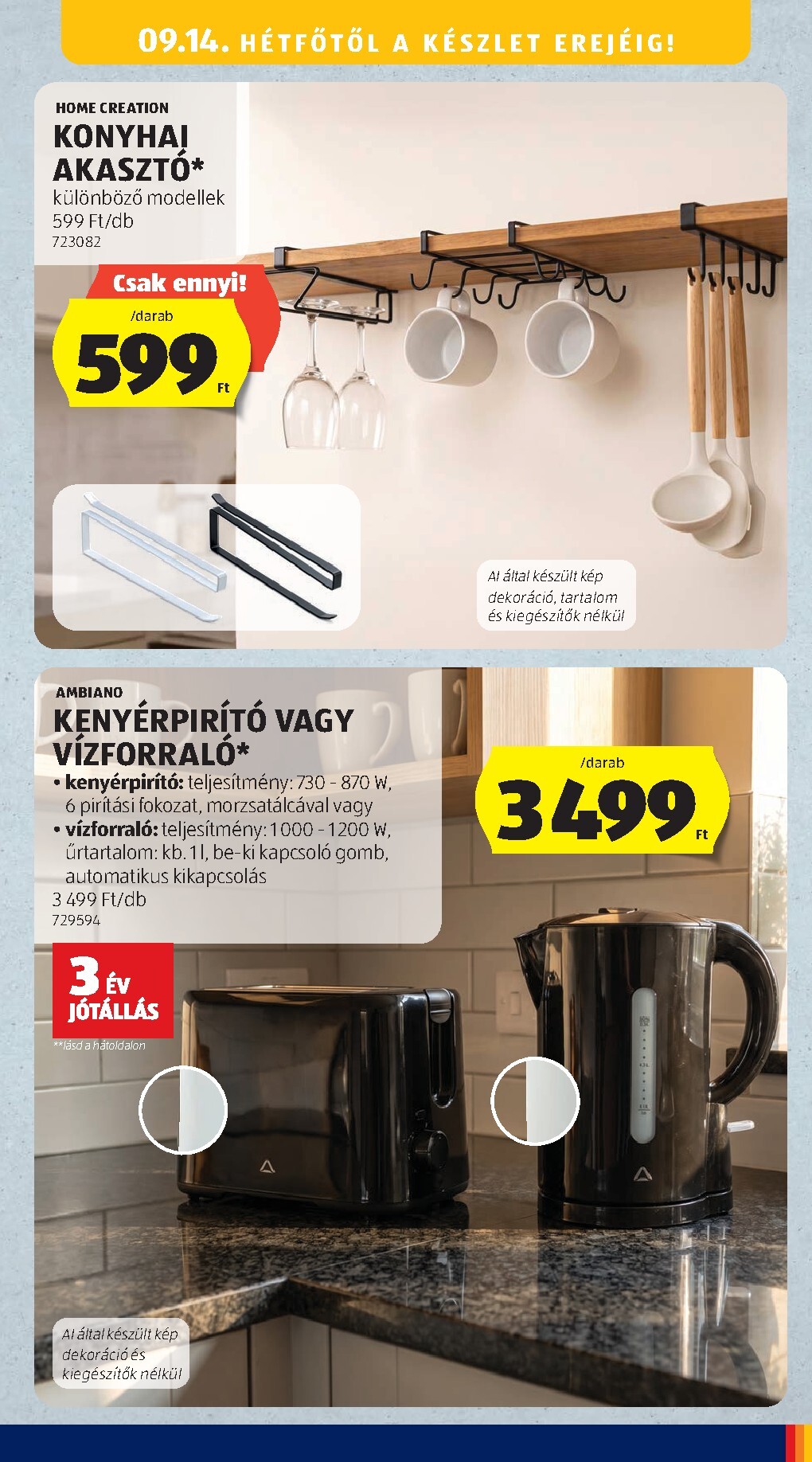 aldi - Aldi hirdetmény a következő hétre csütörtöktől 2026.09.10.-tól szerdától 2026.09.16.-ig - page: 45