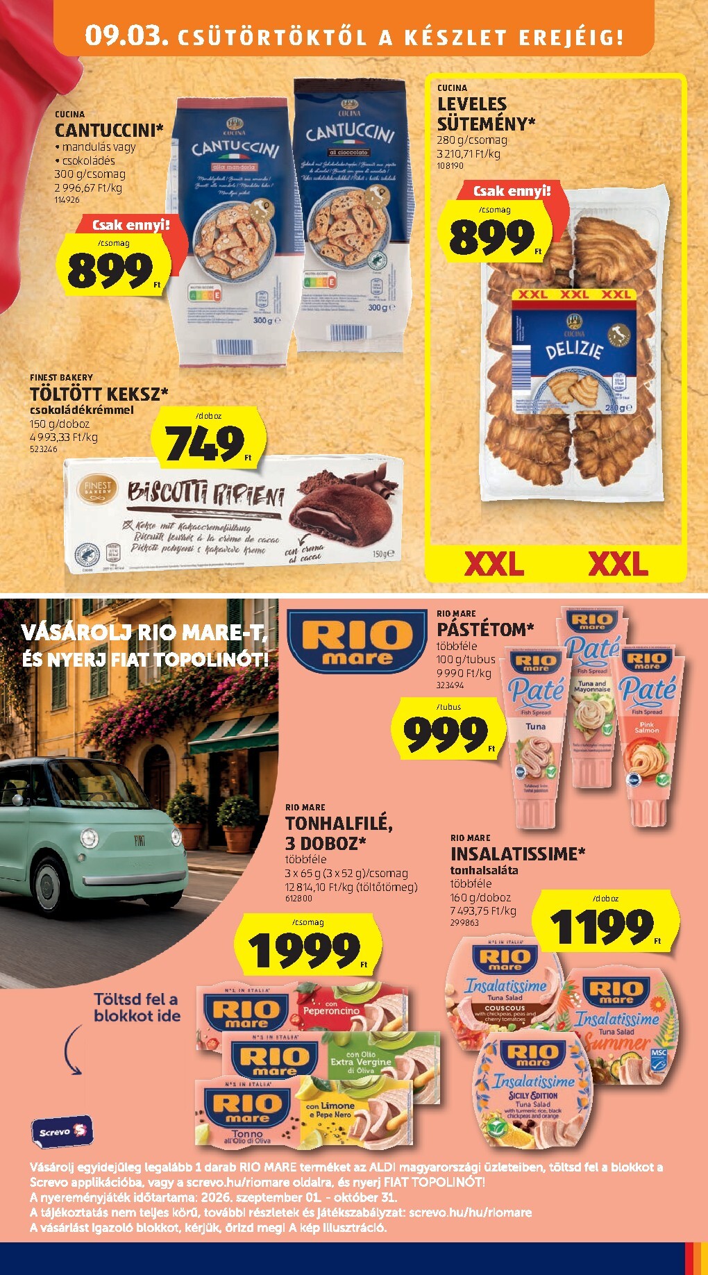 aldi - Aktuális Aldi szórólap érvényes csütörtöktől 2026.09.03.-től szerdától 2026.09.09.-ig - page: 23