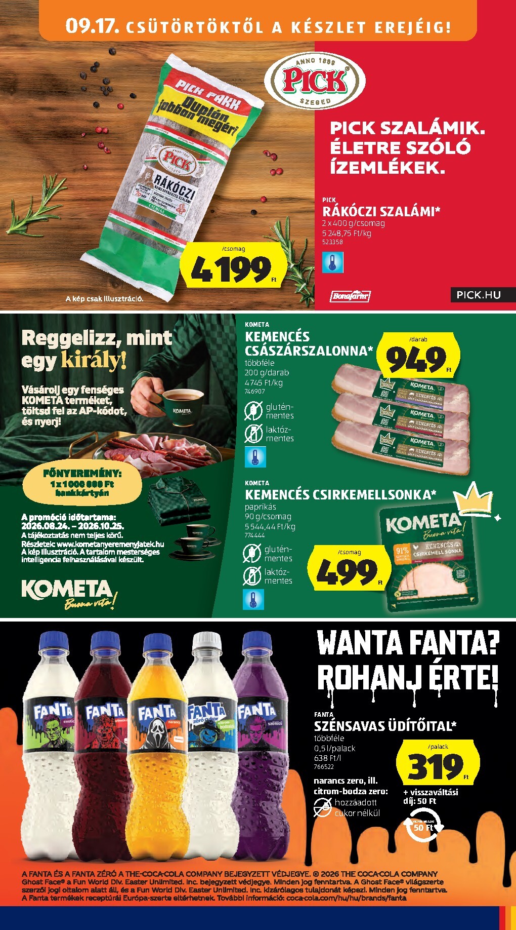 aldi - Aldi hirdetmény a következő hétre csütörtöktől 2026.09.17.-tól szerdától 2026.09.23.-ig - page: 17