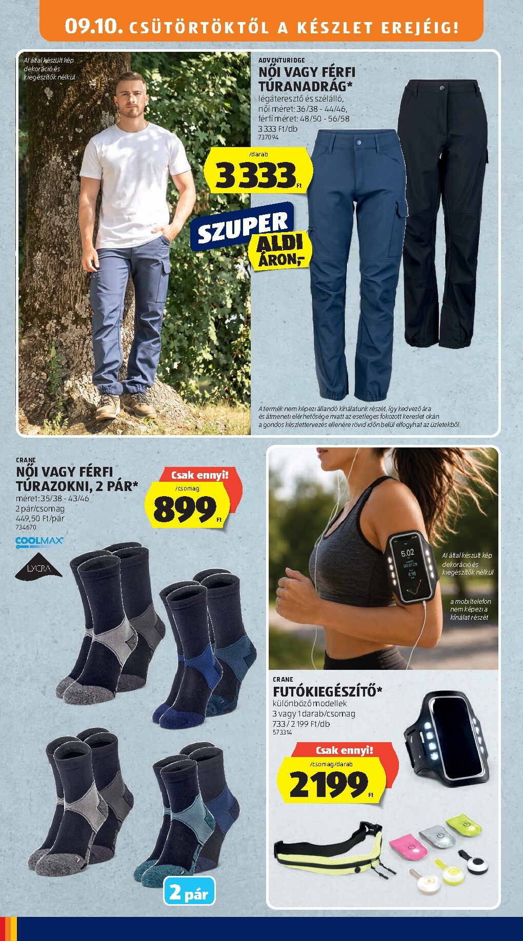aldi - Aktuális Aldi - Középső sor termékei szórólap érvényes csütörtöktől 2026.09.10.-től szerdától 2026.09.16.-ig - page: 2