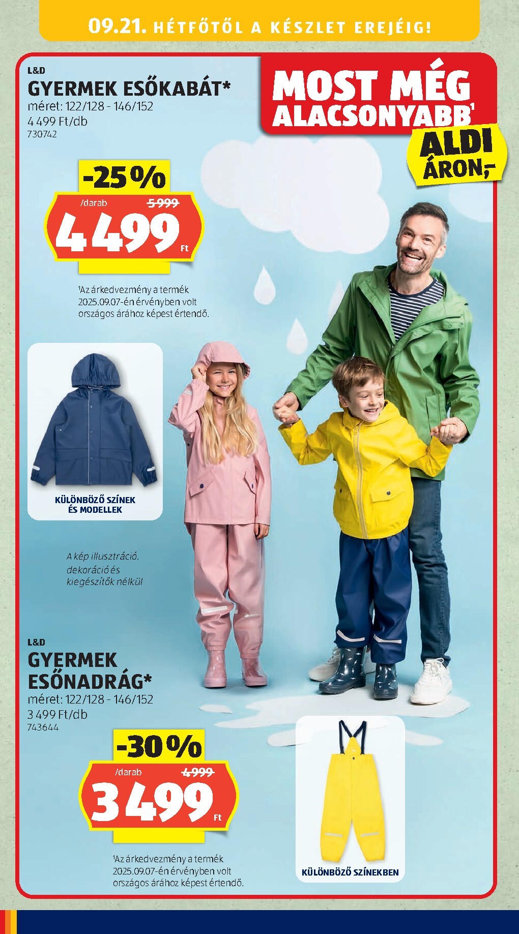 aldi - Aktuális Aldi - Középső sor termékei szórólap érvényes csütörtöktől 2026.09.17.-től szerdától 2026.09.23.-ig - page: 10