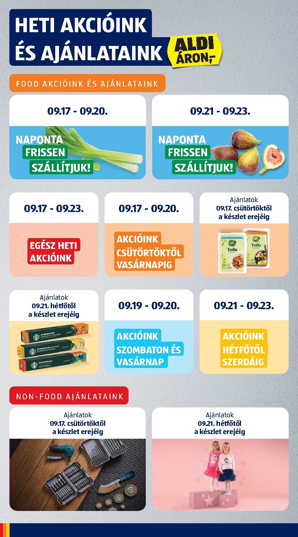 aldi - Aktuális Aldi szórólap érvényes csütörtöktől 2026.09.17.-től szerdától 2026.09.23.-ig - page: 4