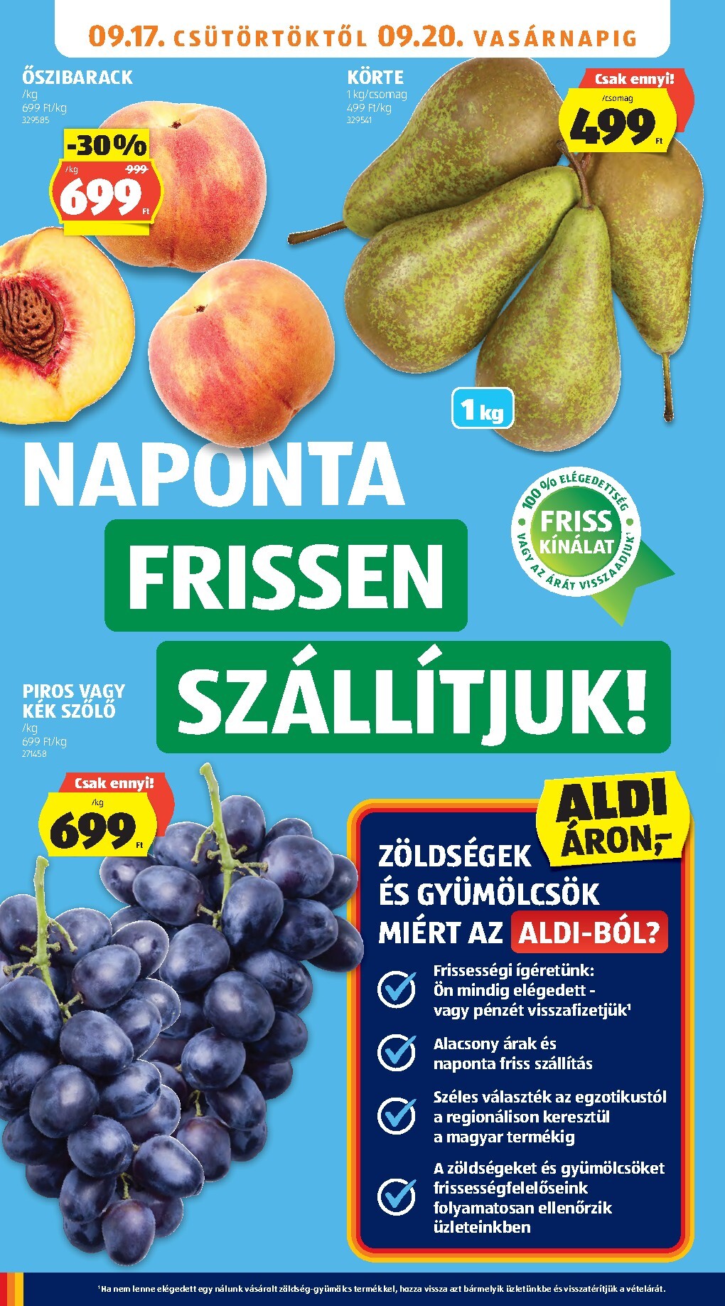 aldi - Aktuális Aldi szórólap érvényes csütörtöktől 2026.09.17.-től szerdától 2026.09.23.-ig - page: 6