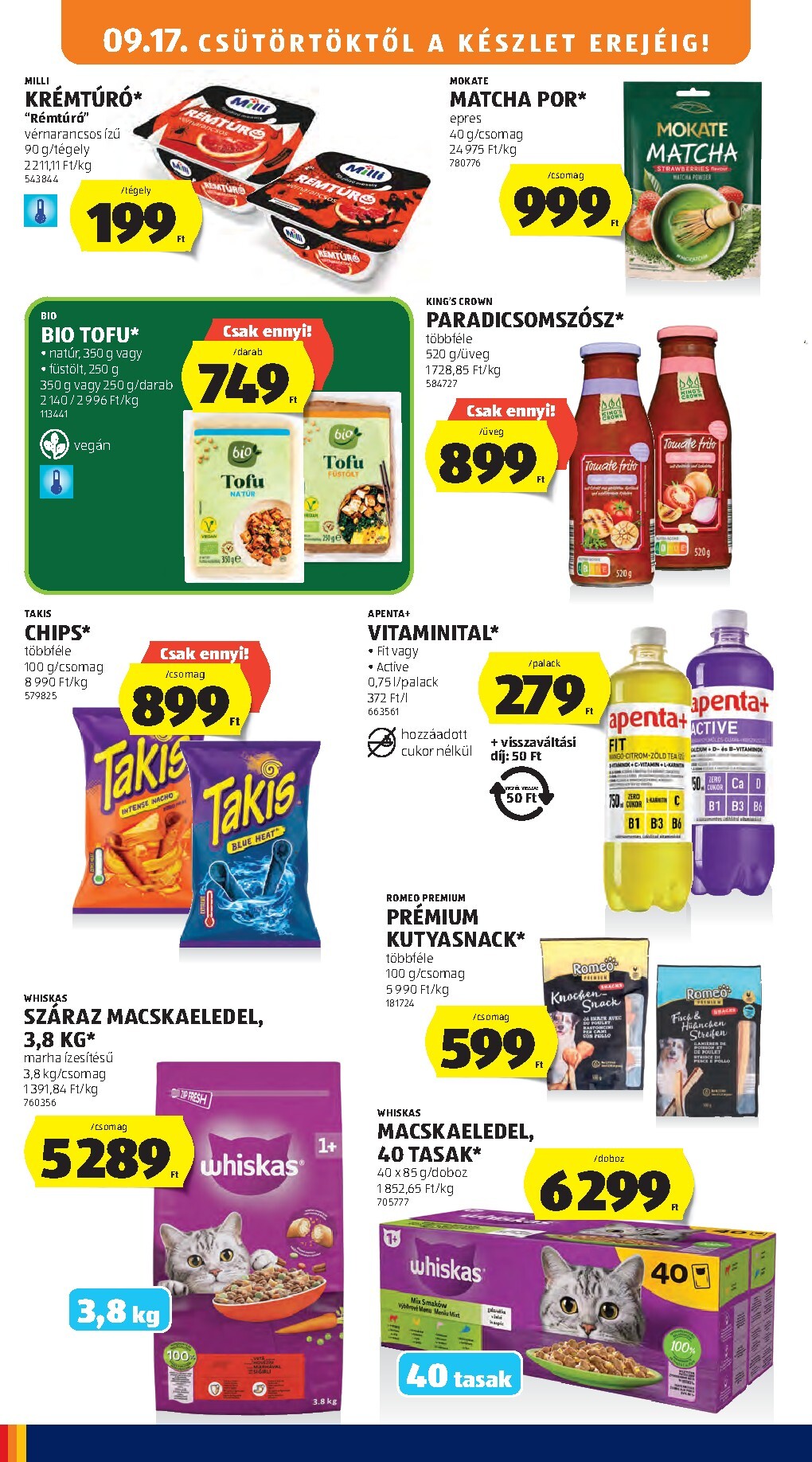 aldi - Aktuális Aldi szórólap érvényes csütörtöktől 2026.09.17.-től szerdától 2026.09.23.-ig - page: 16