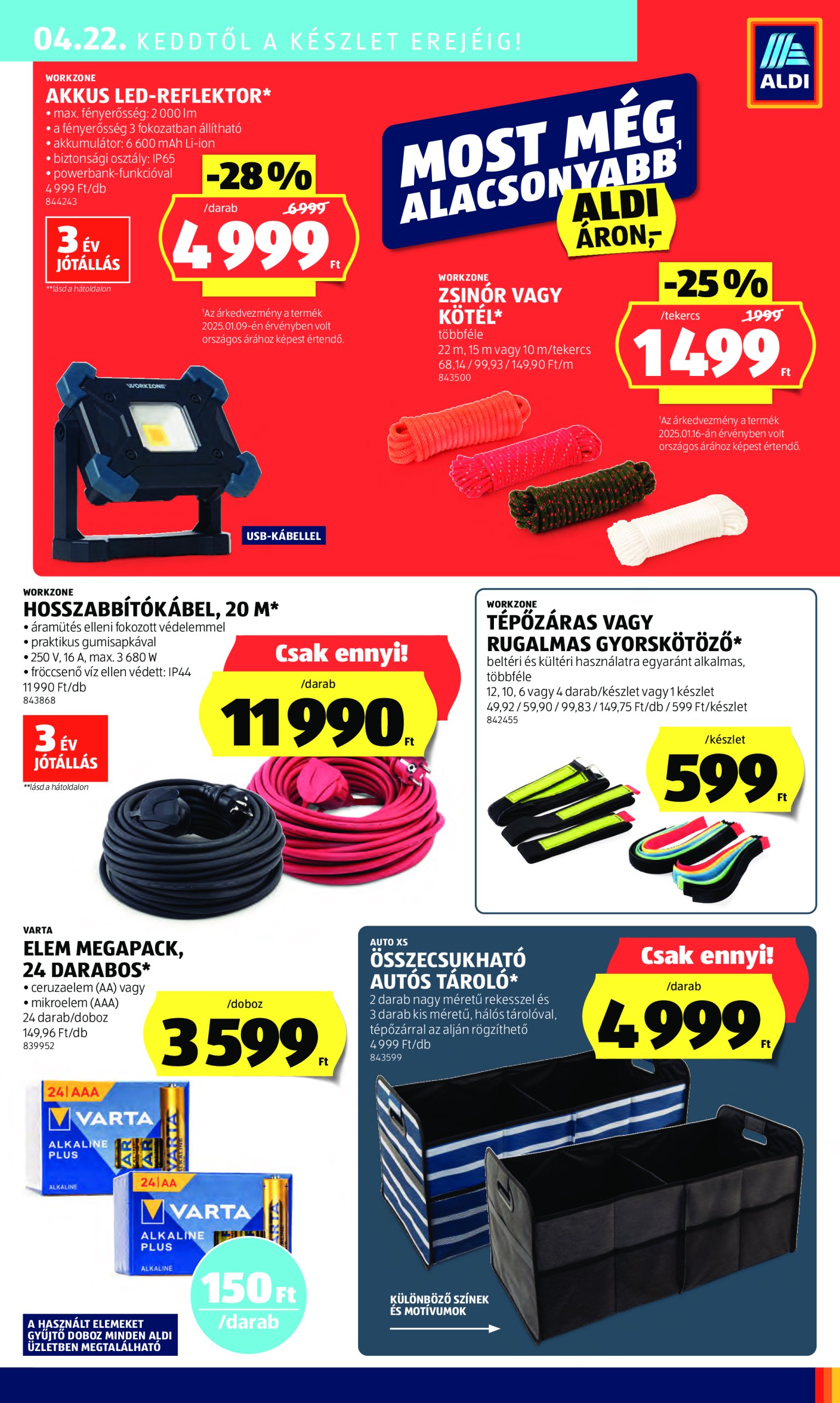 aldi - Aldi - Középső sor termékei akciós újság, érvényes 04.17. - 04.23. - page: 12