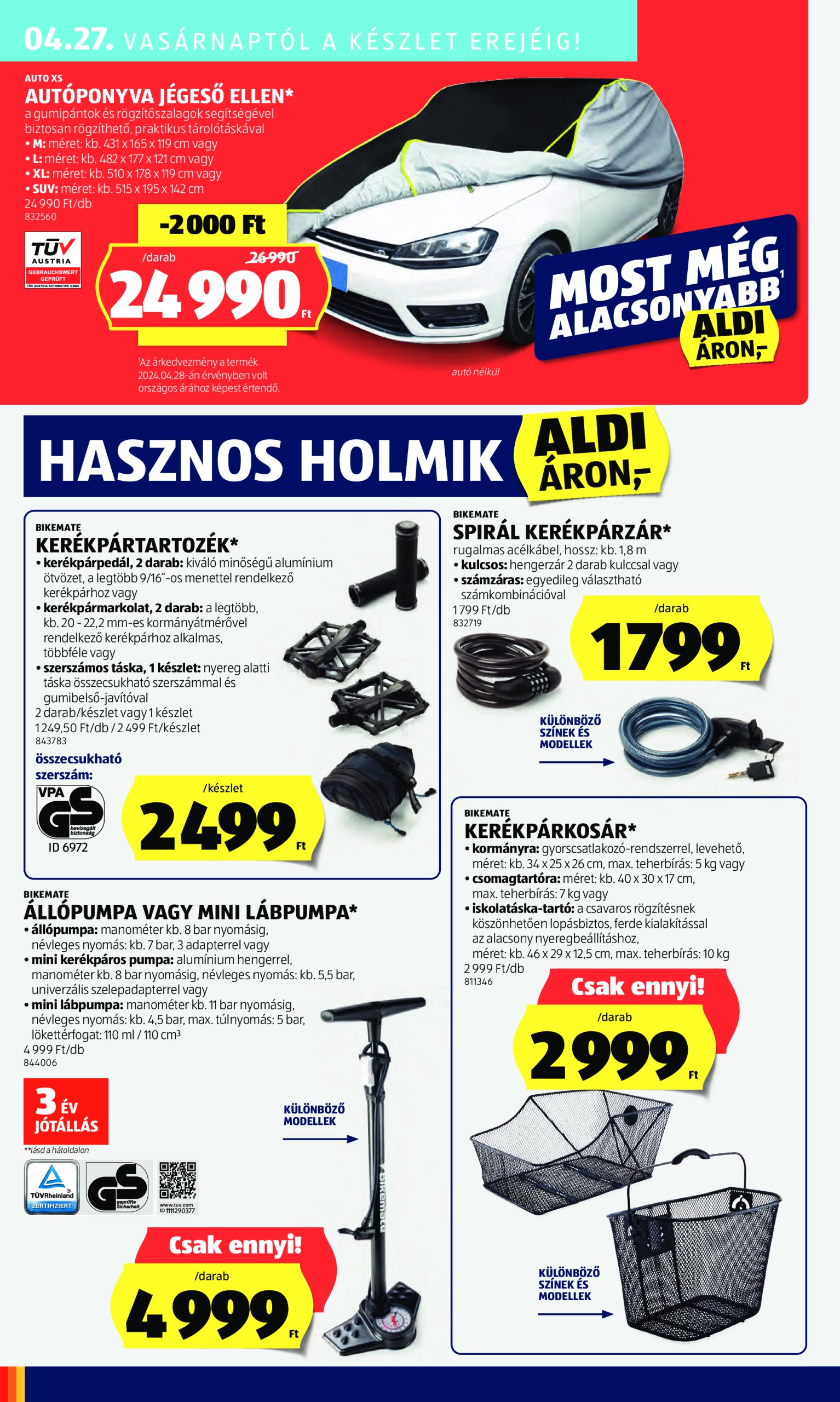 aldi - Aldi akciós újság, érvényes 04.24. - 04.29. - page: 44 aldi - Aldi akciós újság, érvényes 04.24. - 04.29. - page: 44