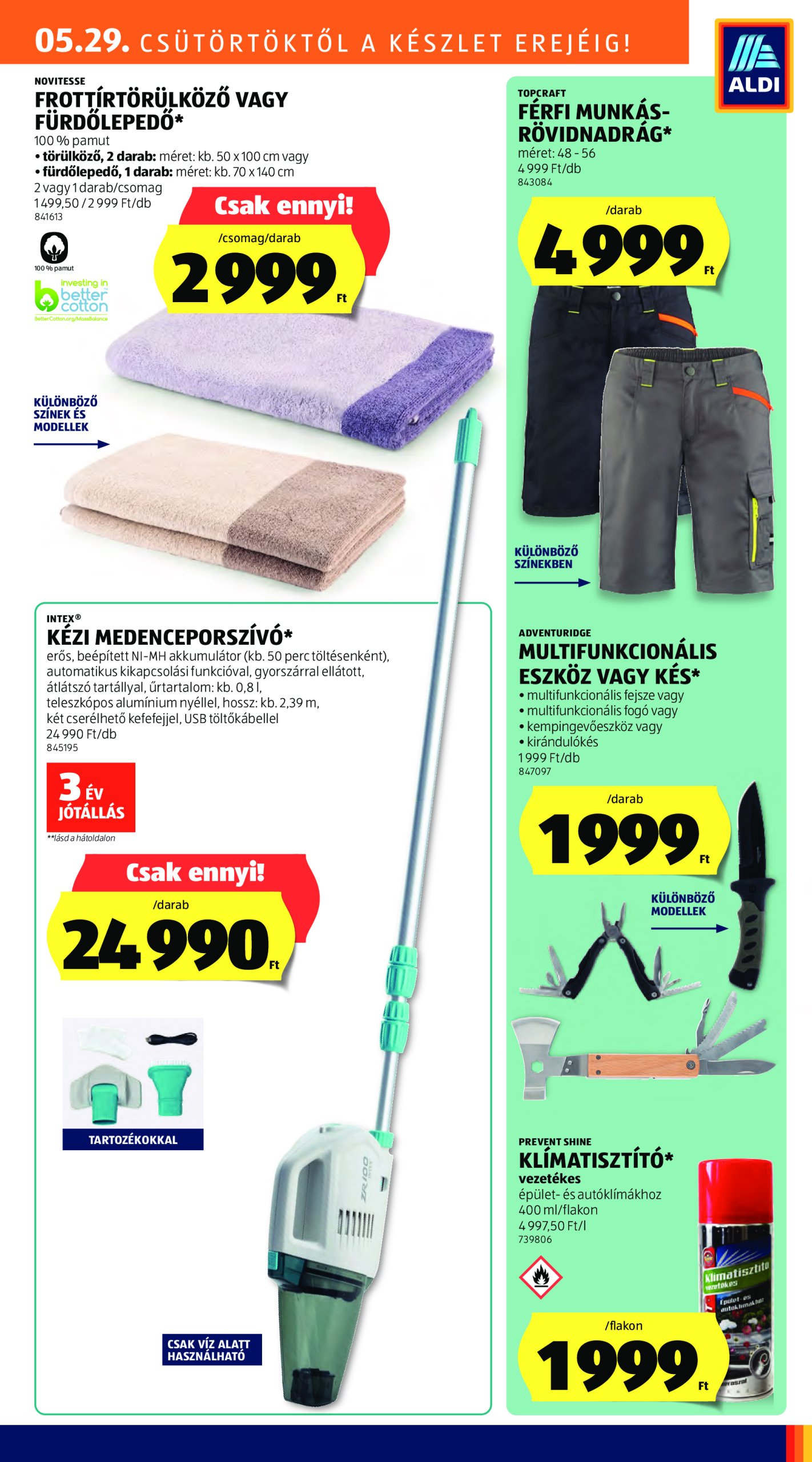 aldi - Aldi akciós újság, érvényes 05.29. - 06.04. - page: 29 aldi - Aldi akciós újság, érvényes 05.29. - 06.04. - page: 29