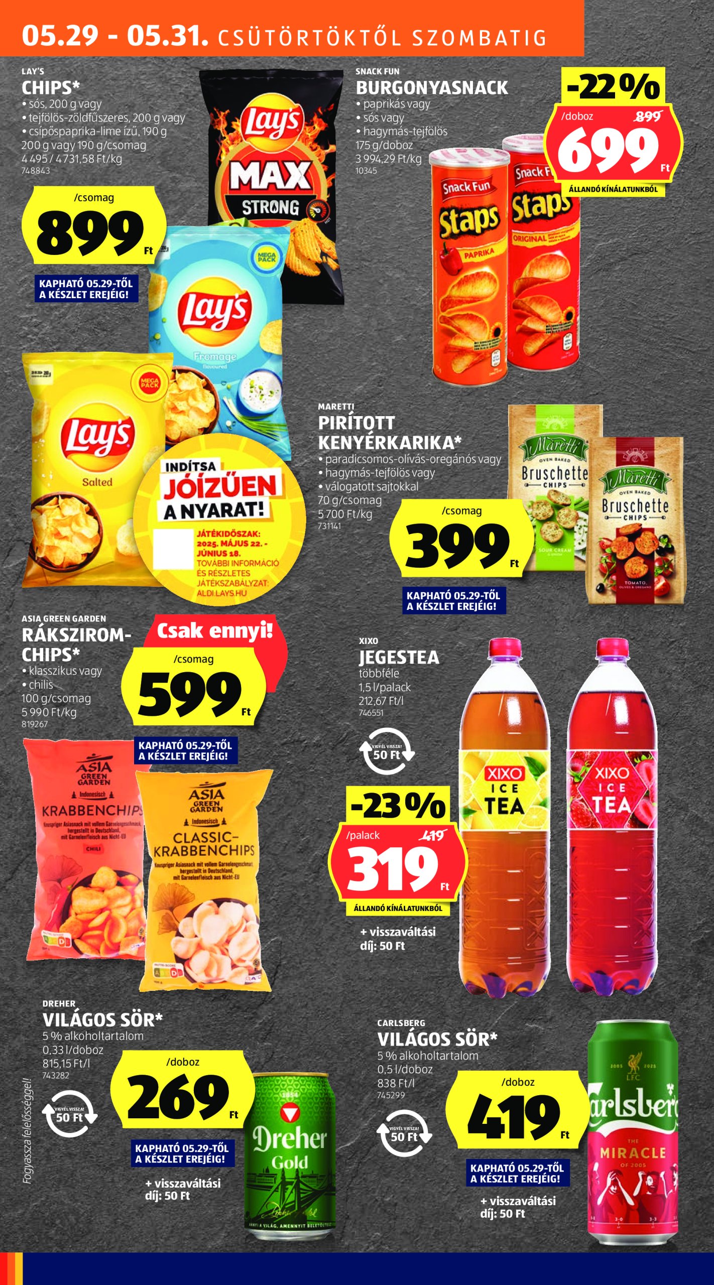 aldi - Aldi akciós újság, érvényes 05.29. - 06.04. - page: 22 aldi - Aldi akciós újság, érvényes 05.29. - 06.04. - page: 22