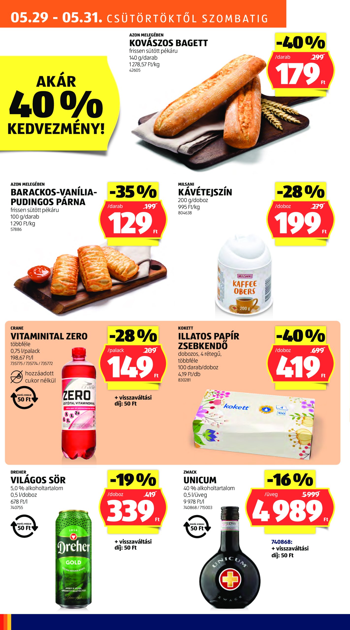 aldi - Aldi akciós újság, érvényes 05.29. - 06.04. - page: 12 aldi - Aldi akciós újság, érvényes 05.29. - 06.04. - page: 12