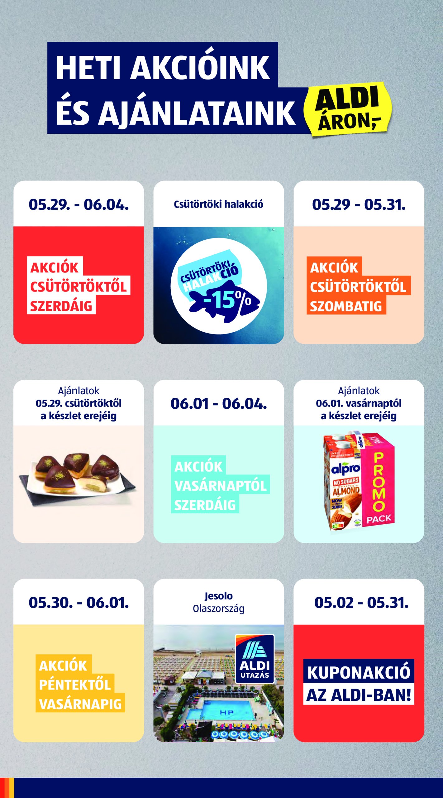 aldi - Aldi akciós újság, érvényes 05.29. - 06.04. - page: 2 aldi - Aldi akciós újság, érvényes 05.29. - 06.04. - page: 2