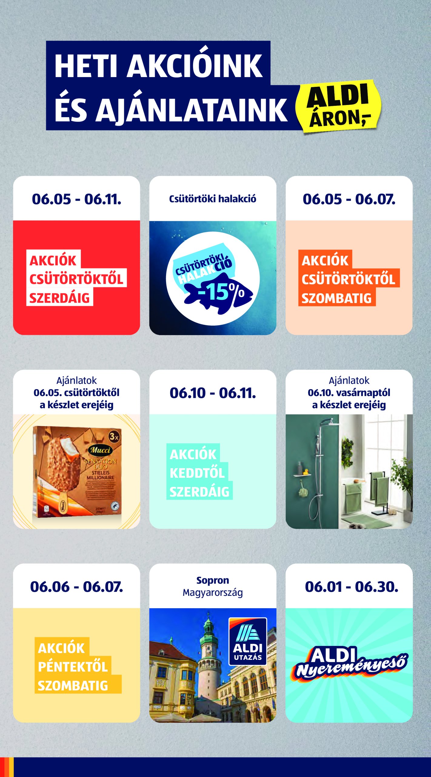 aldi - Aldi akciós újság, érvényes 06.05. - 06.11. - page: 2 aldi - Aldi akciós újság, érvényes 06.05. - 06.11. - page: 2