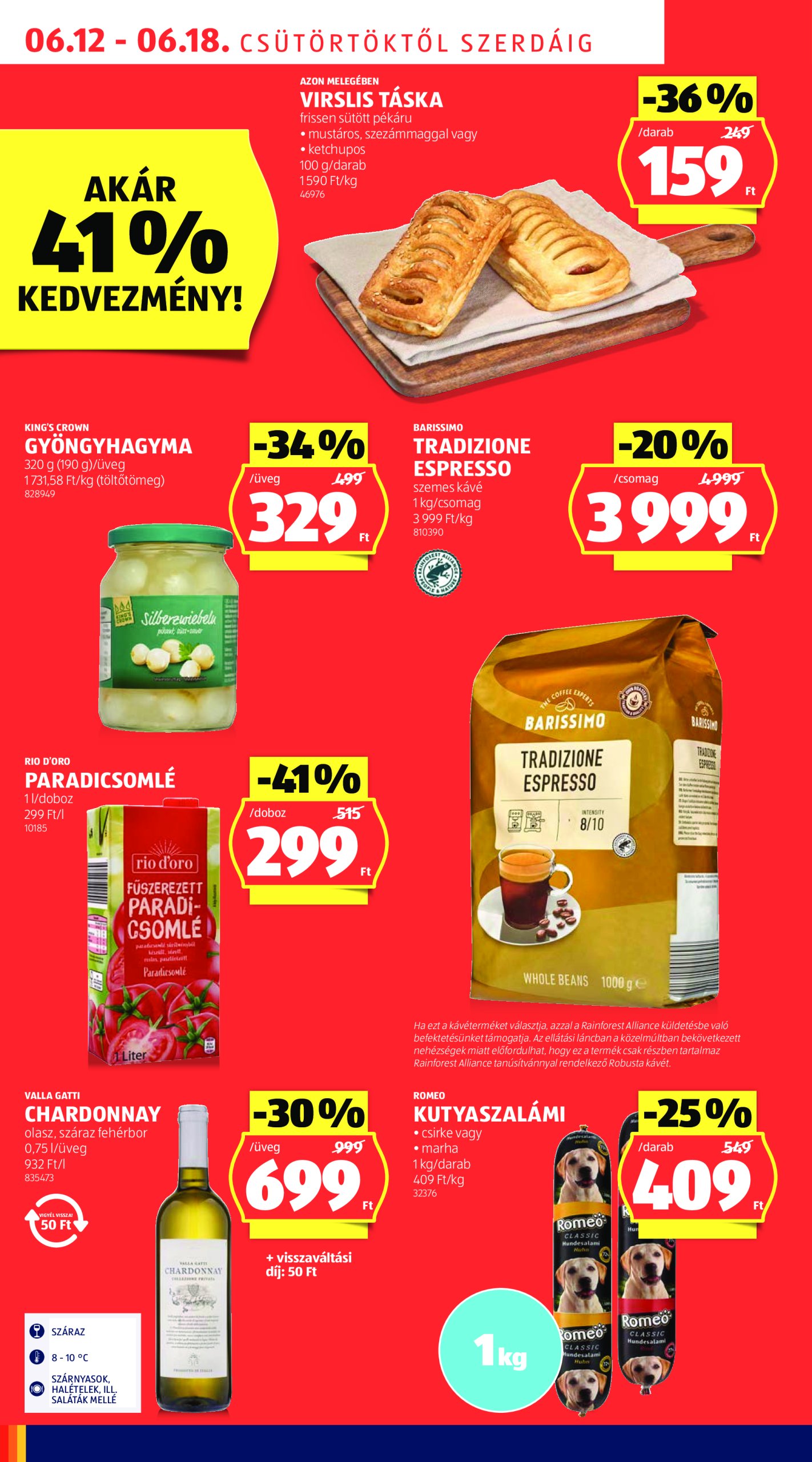 aldi - Aldi akciós újság, érvényes 06.12. - 06.18. - page: 6 aldi - Aldi akciós újság, érvényes 06.12. - 06.18. - page: 6