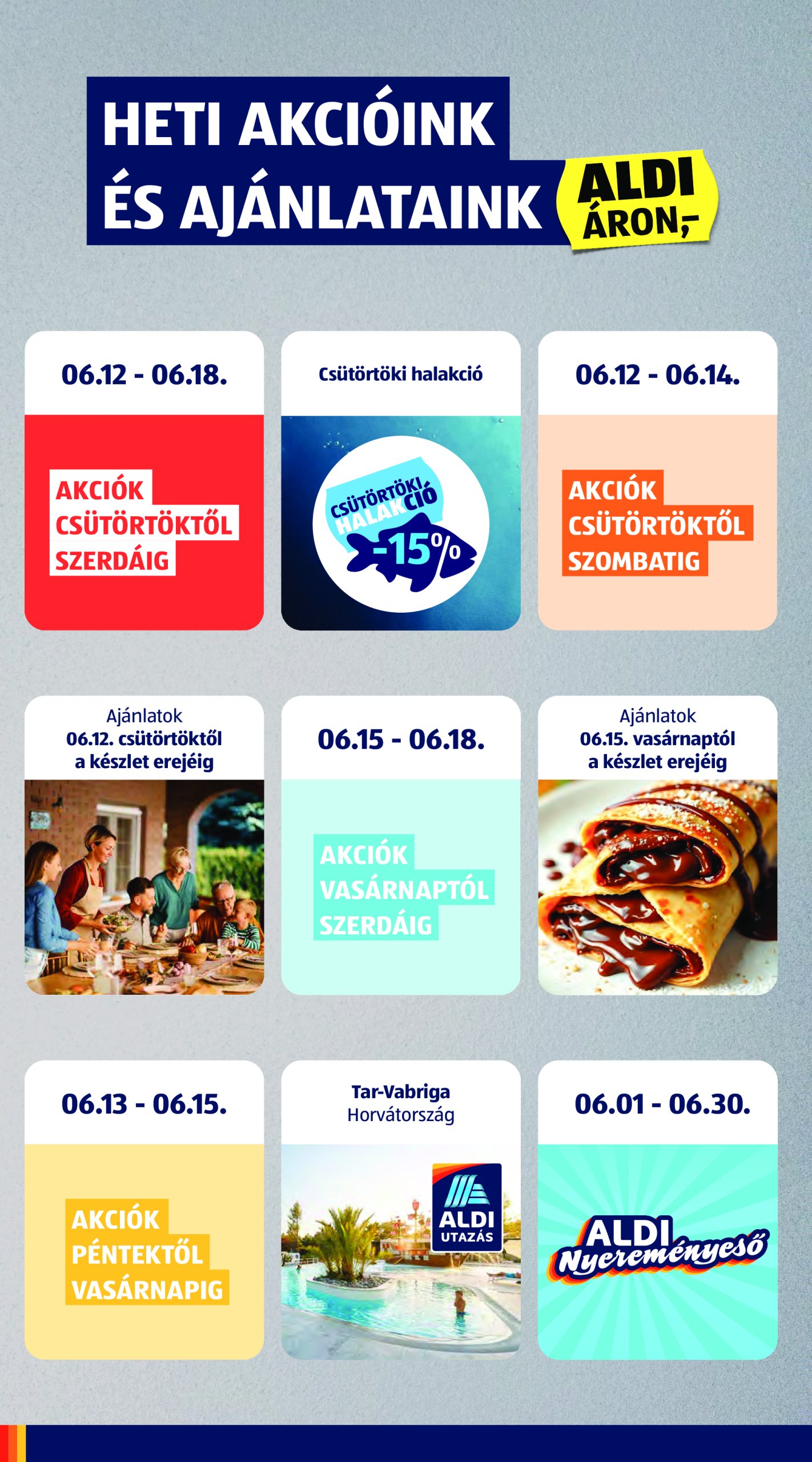 aldi - Aldi akciós újság, érvényes 06.12. - 06.18. - page: 2 aldi - Aldi akciós újság, érvényes 06.12. - 06.18. - page: 2