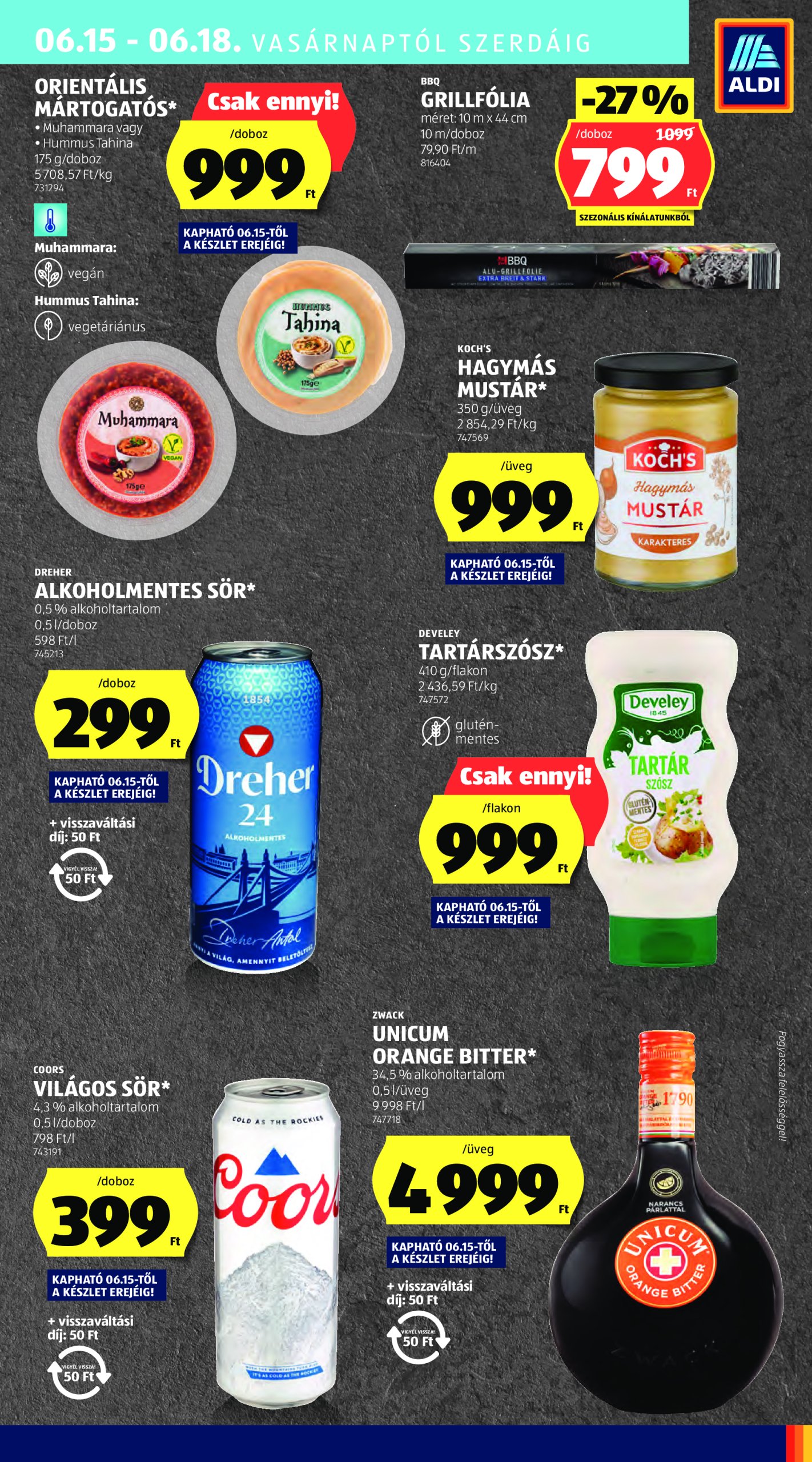 aldi - Aldi akciós újság, érvényes 06.12. - 06.18. - page: 39 aldi - Aldi akciós újság, érvényes 06.12. - 06.18. - page: 39