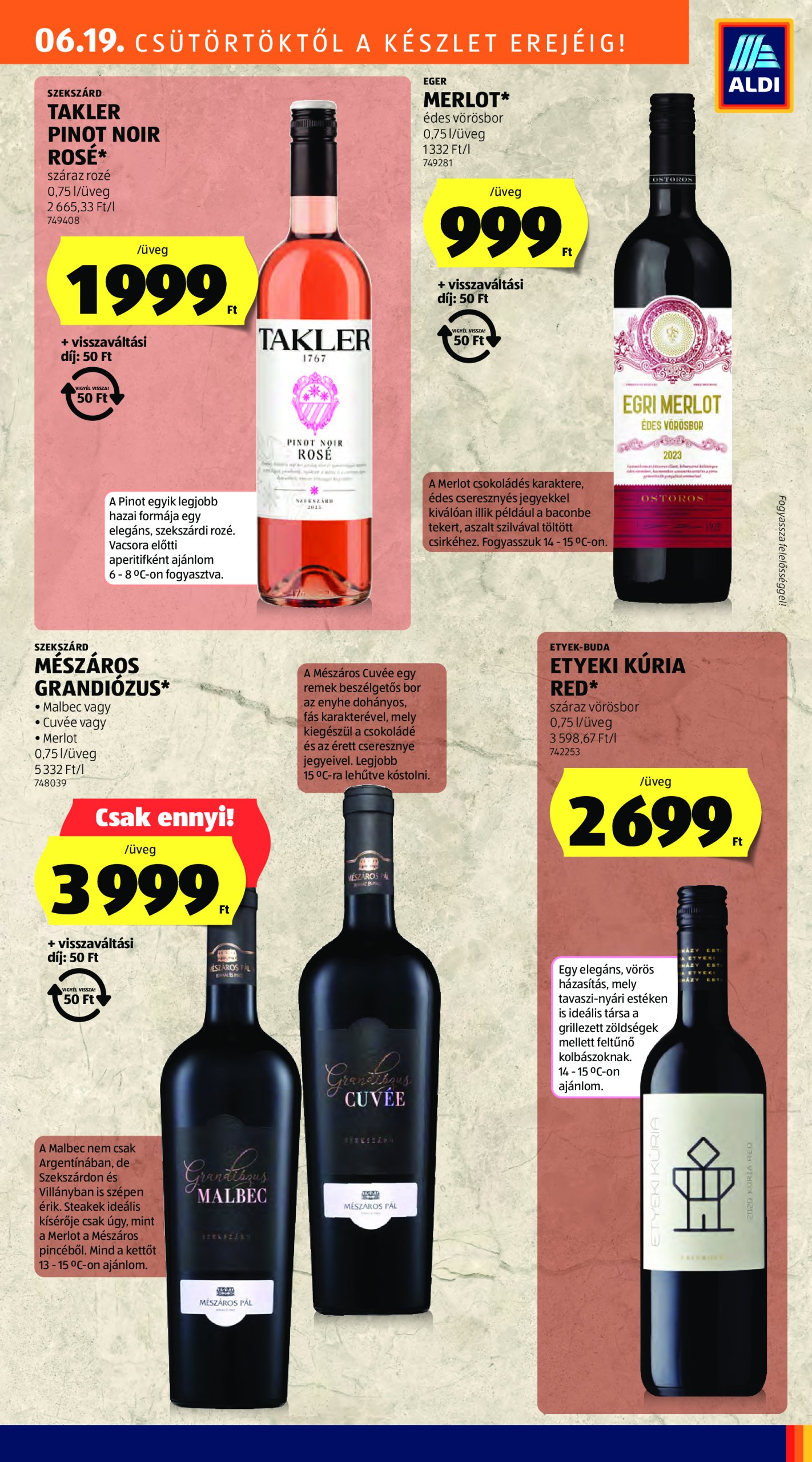aldi - Aldi akciós újság, érvényes 06.19. - 06.25. - page: 17 aldi - Aldi akciós újság, érvényes 06.19. - 06.25. - page: 17