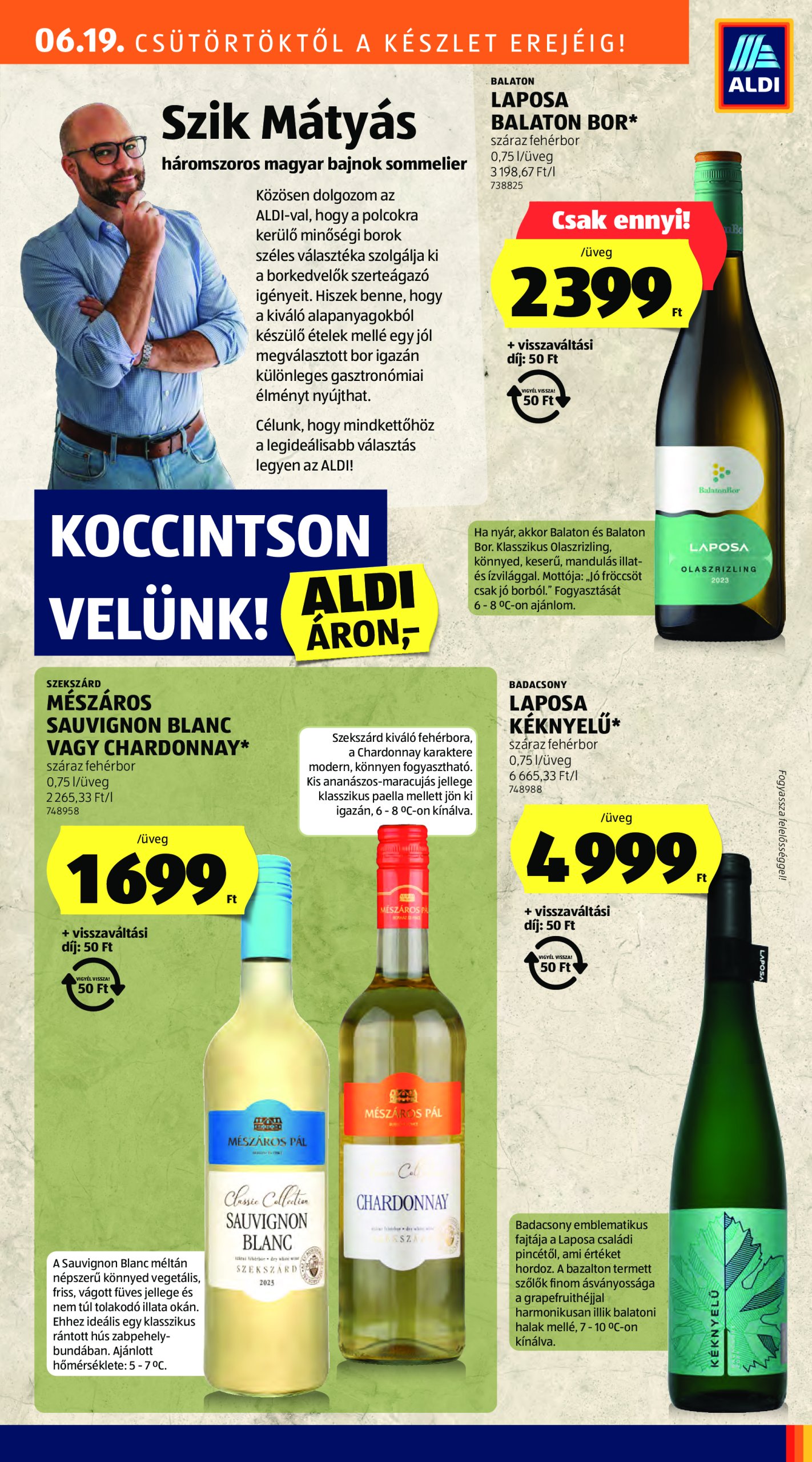 aldi - Aldi akciós újság, érvényes 06.19. - 06.25. - page: 15 aldi - Aldi akciós újság, érvényes 06.19. - 06.25. - page: 15